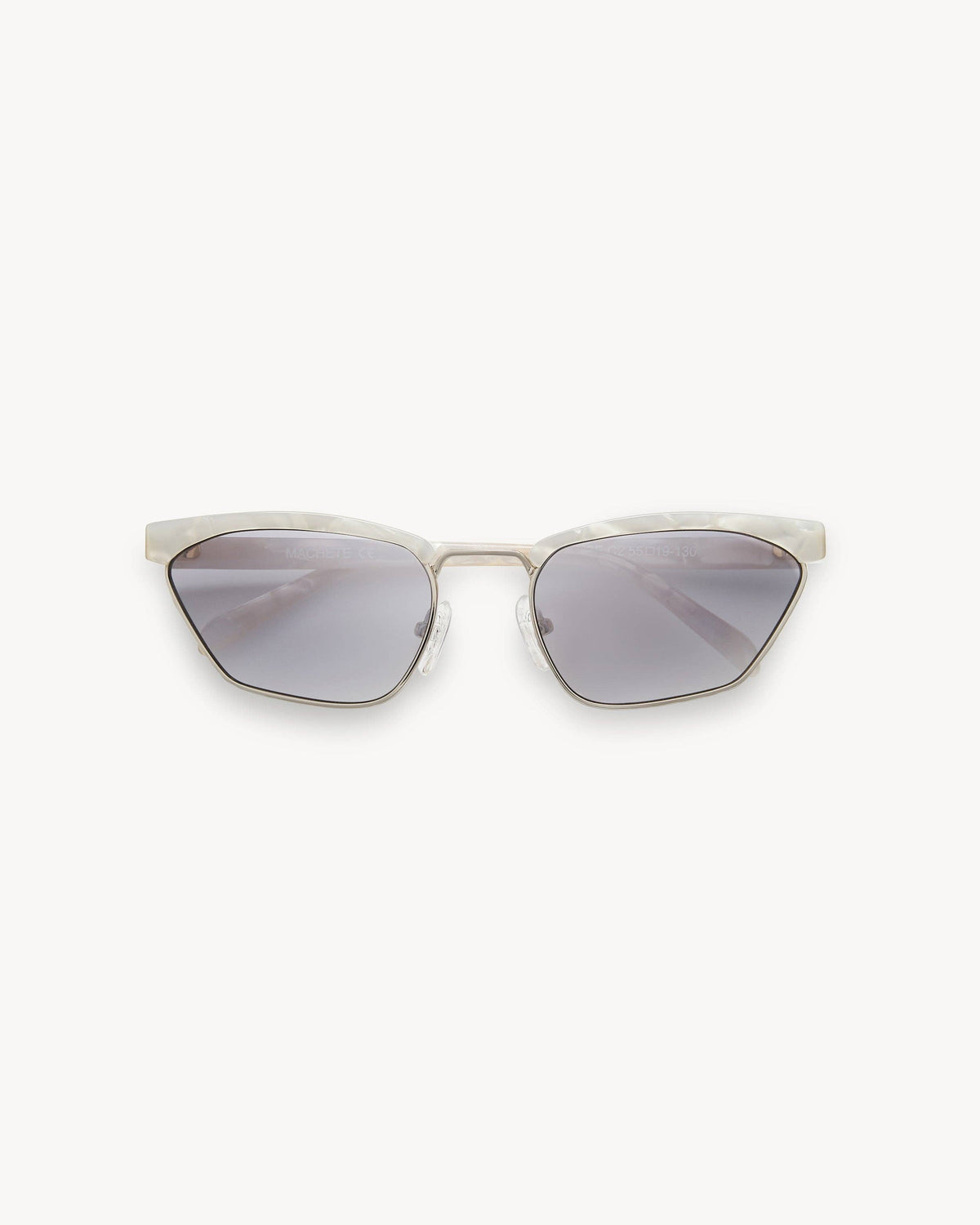 Machete | Francoise Sunglasses in White Shell