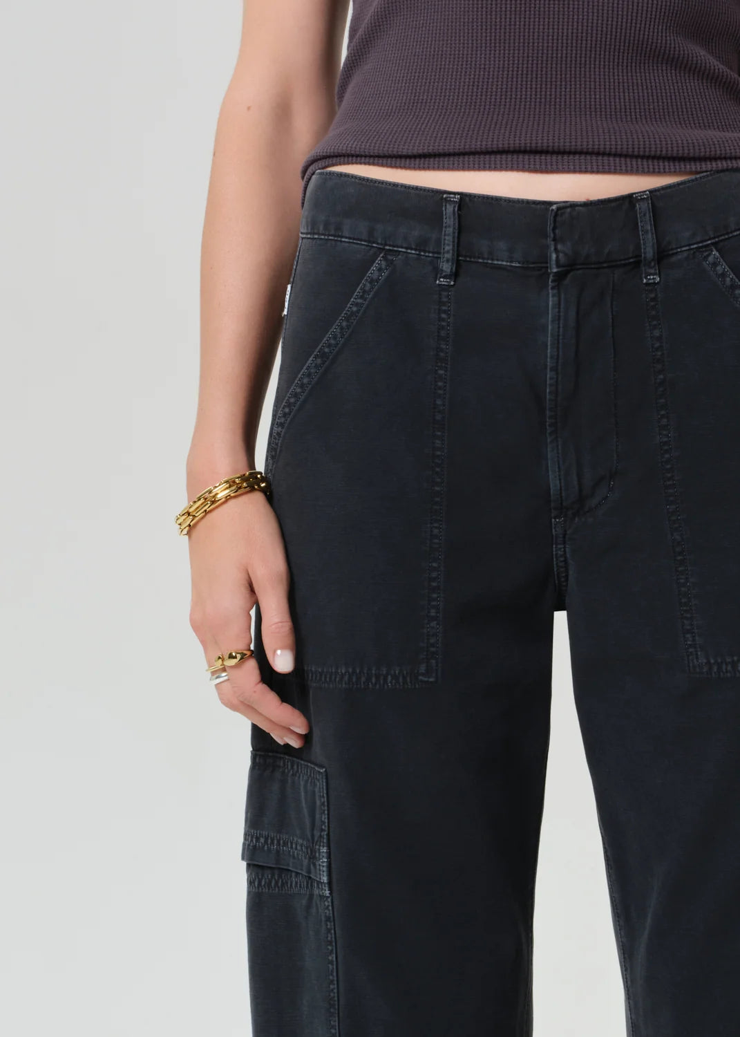 COH | Marcelle Cargo in Washed Black