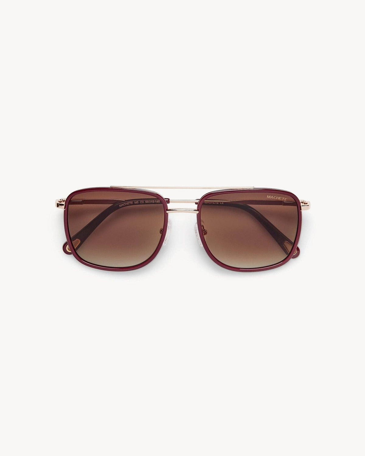 Machete | Amelia Sunglasses in Oxblood