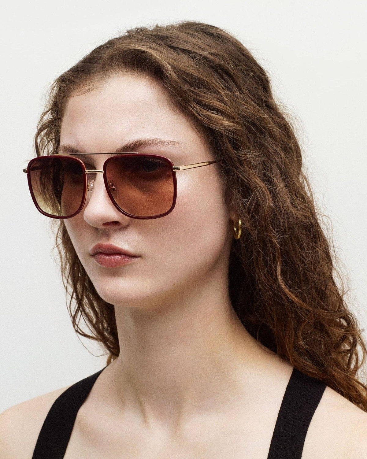Machete | Amelia Sunglasses in Oxblood