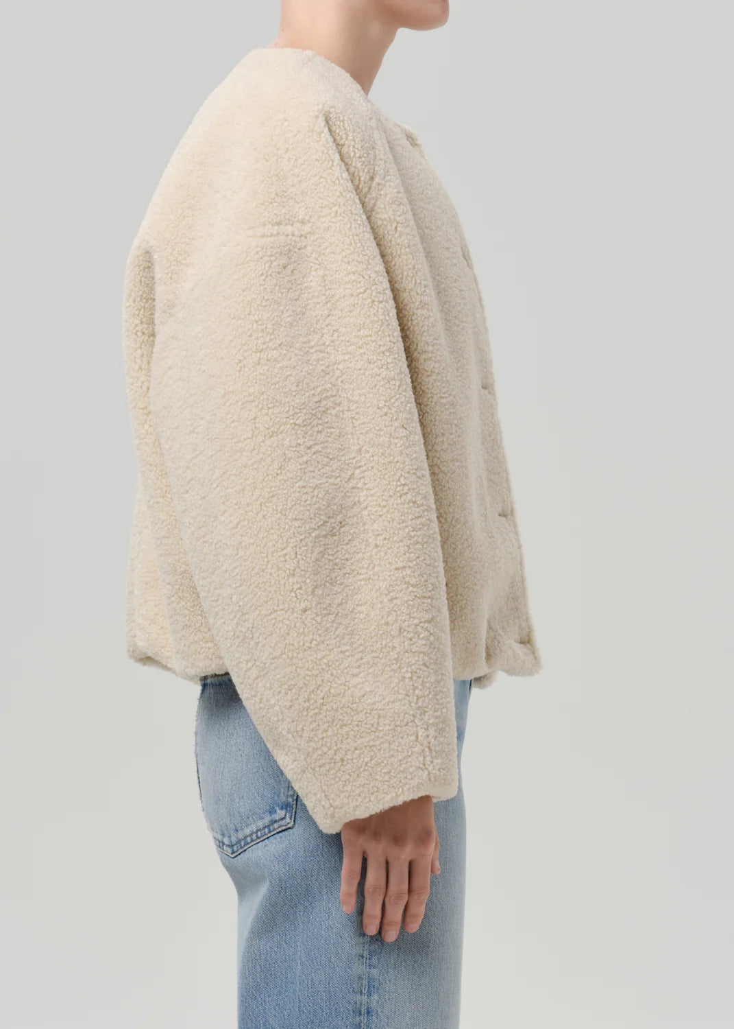 COH | Sherpa Boucle Indoor Bomber in Cozy