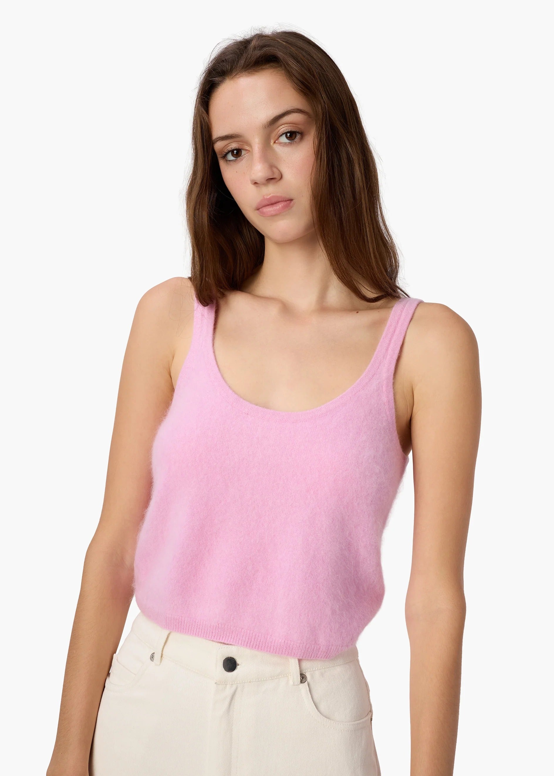 Cami NYC | Ami Cashmere Tank in Aurora