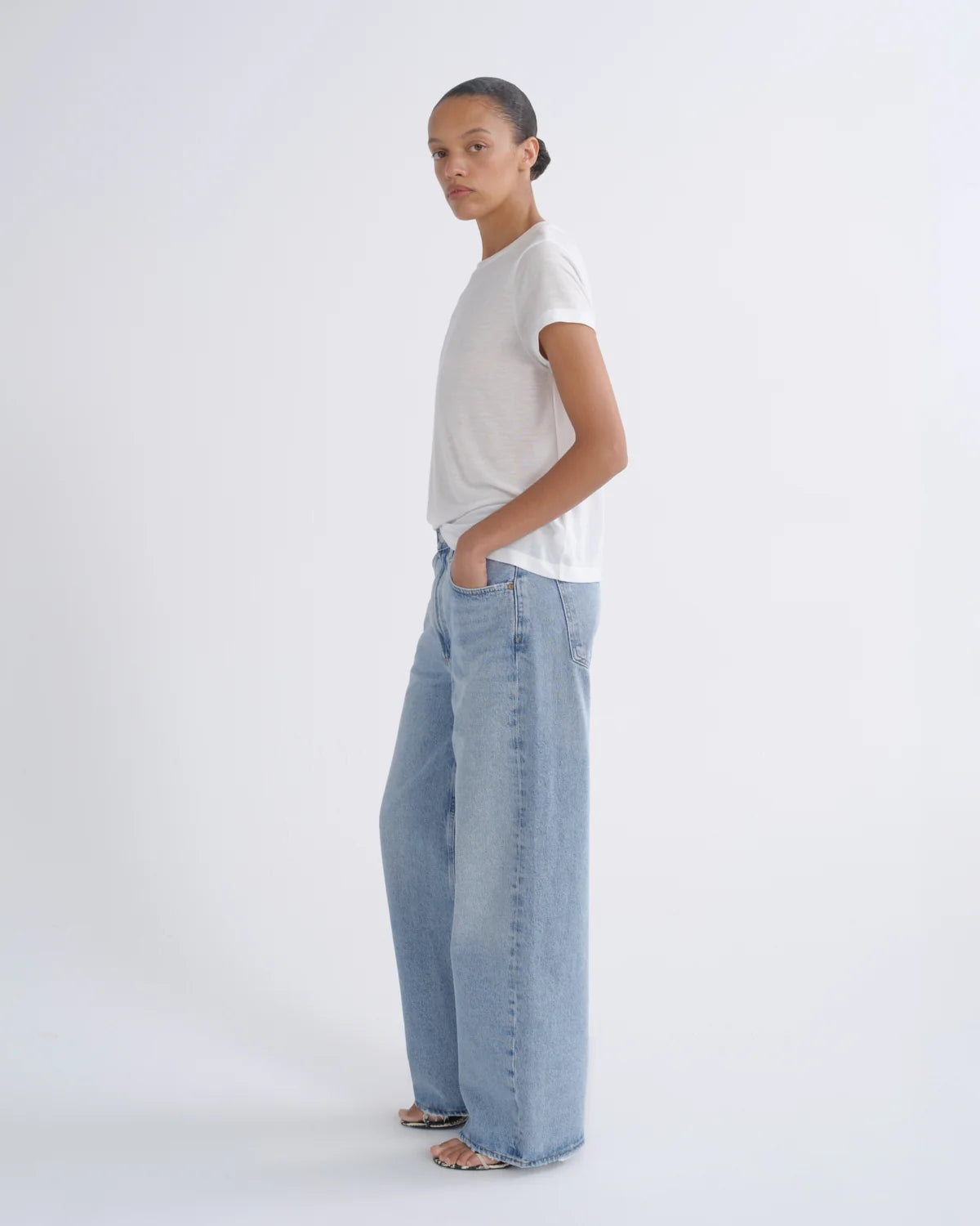 AGOLDE | Low Curve Jean in Force