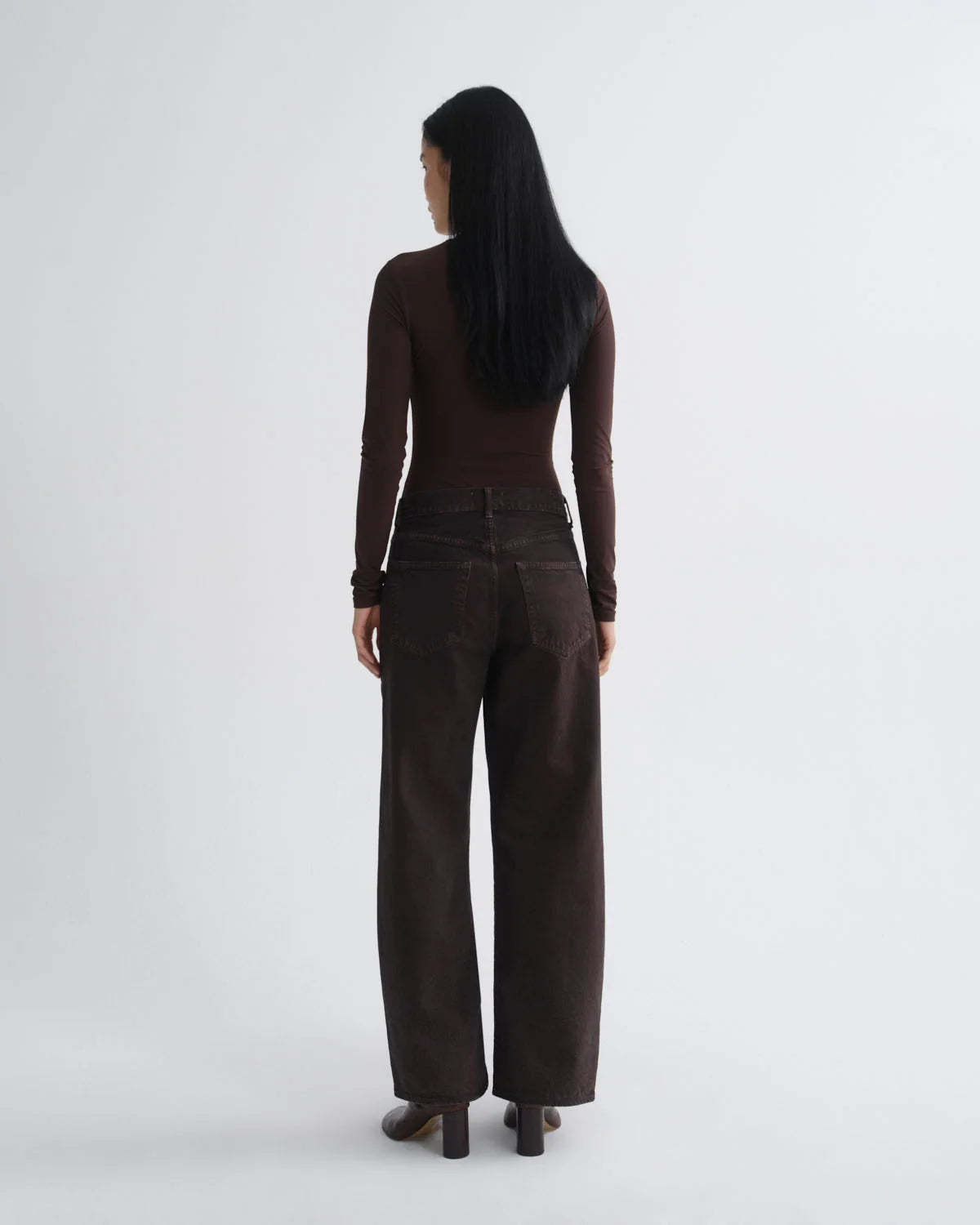 AGOLDE | Low Curve Utility Jean in Deep Roast