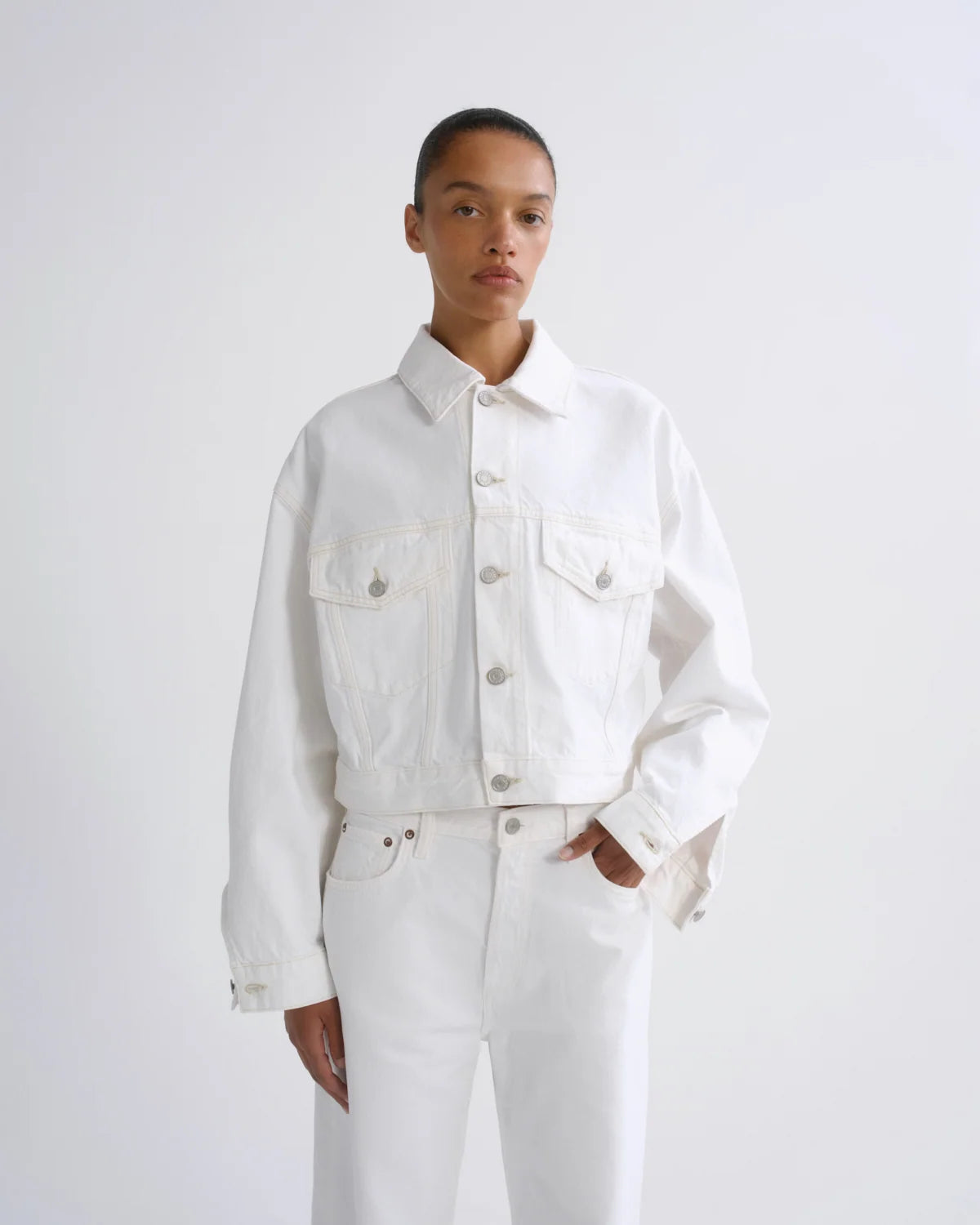 AGOLDE | Palmer Jacket in Milkshake
