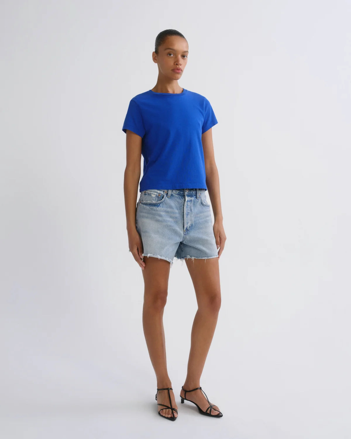 AGOLDE | NYE Low Slung Vintage Short in Post
