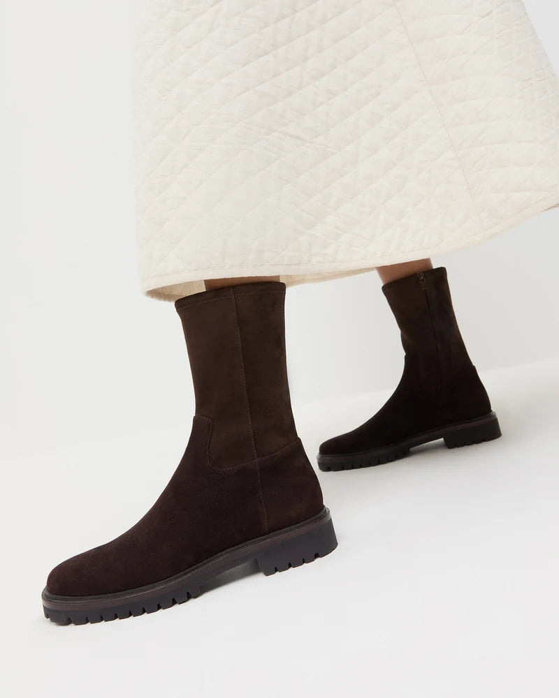 Loeffler Randall | Danny Brown Suede Lug Boot