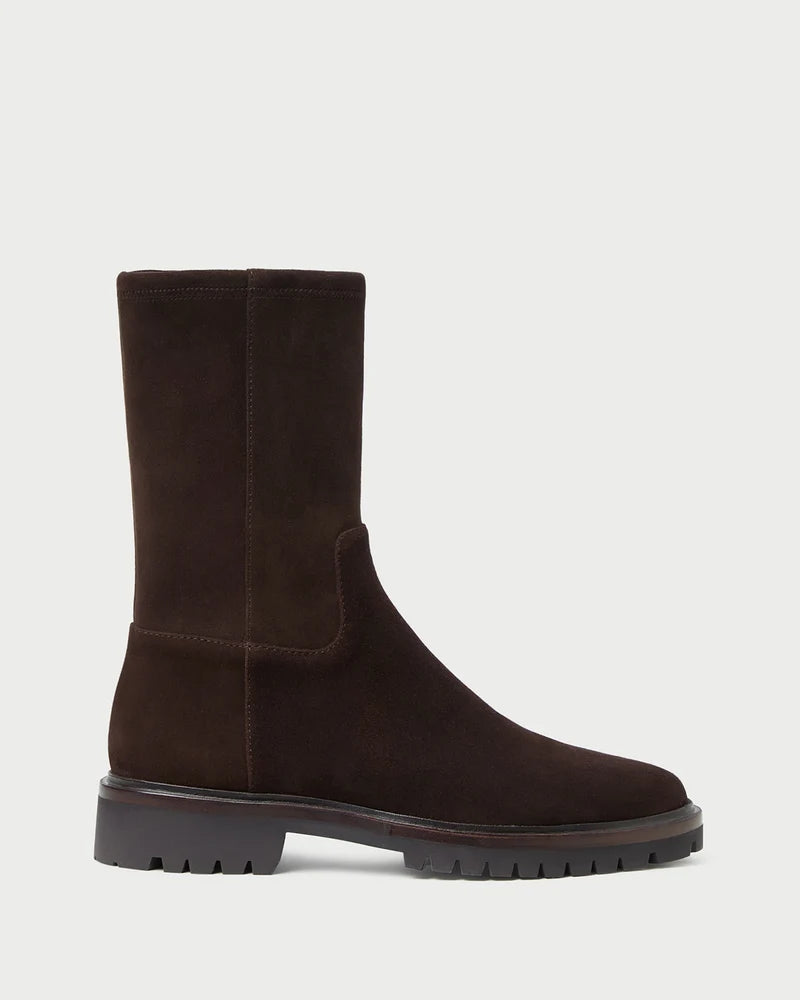 Loeffler Randall | Danny Brown Suede Lug Boot