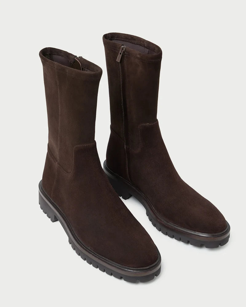 Loeffler Randall | Danny Brown Suede Lug Boot