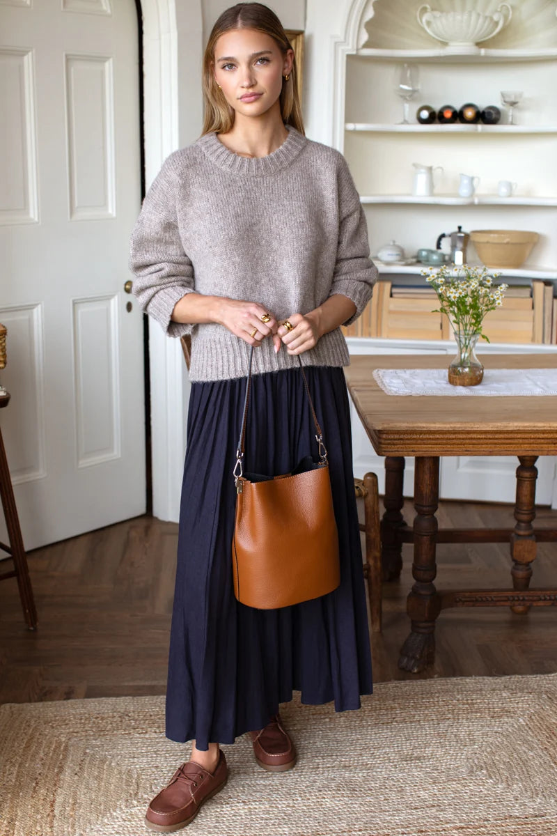 Emerson Fry | Cozy Sweater in Fog Grey Melange