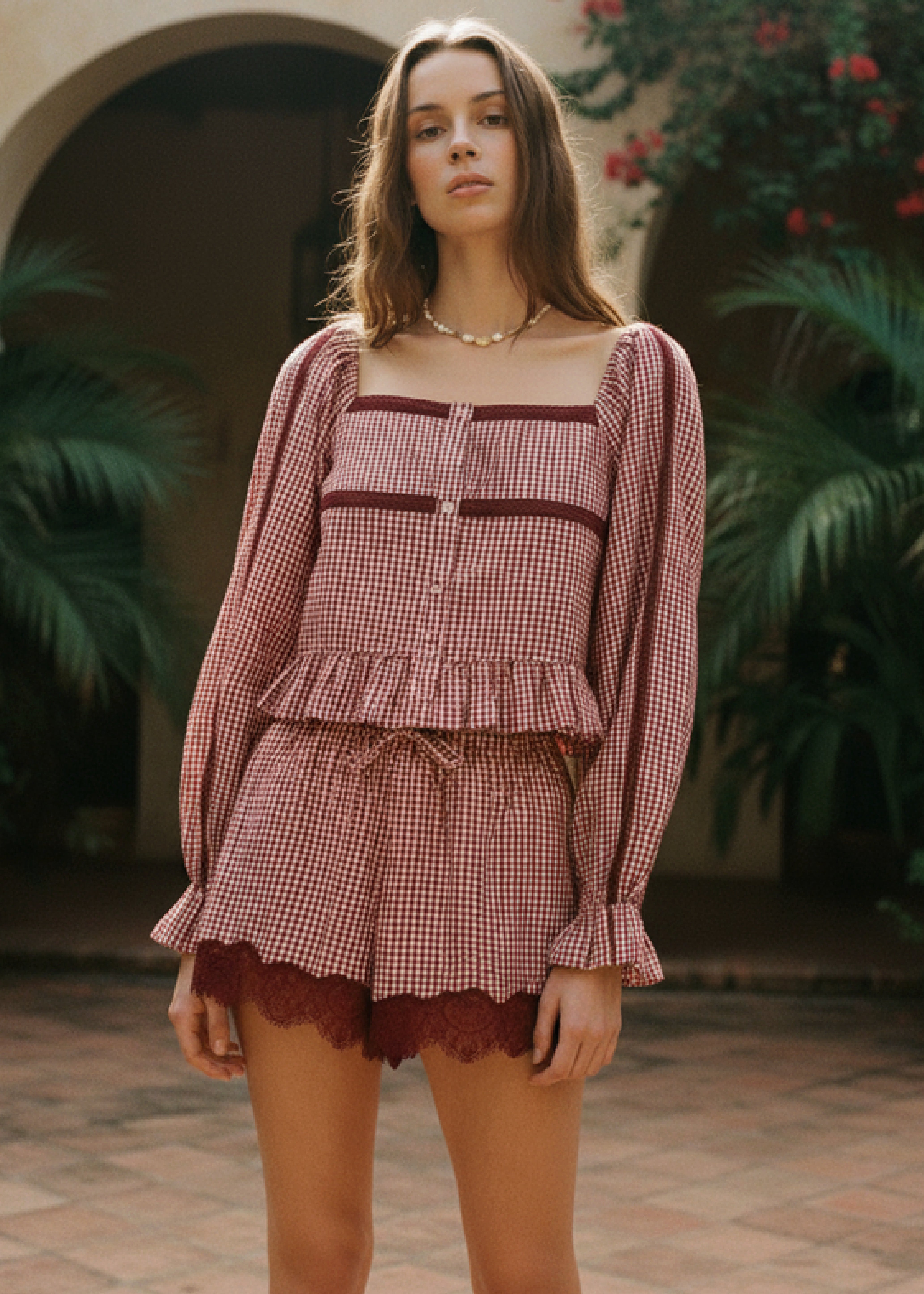 Berry Gingham