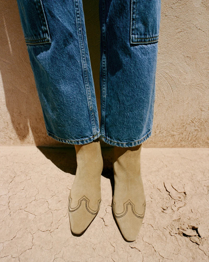 Loeffler Randall | Harlan Sand Suede Ankle Boot