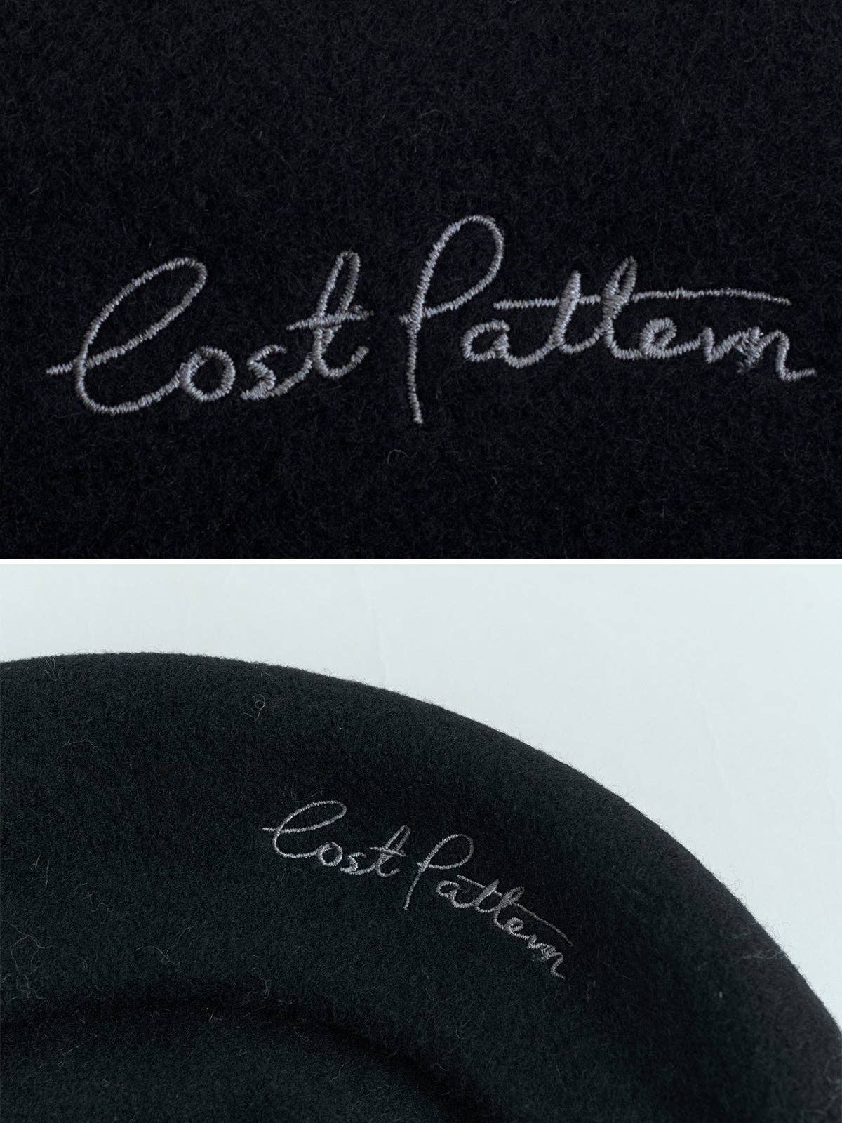 Bon Chic Wool Beret - Black