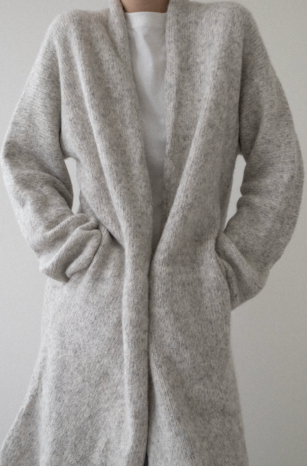 LAUDE | Heirloom Sweater Coat in Cloud
