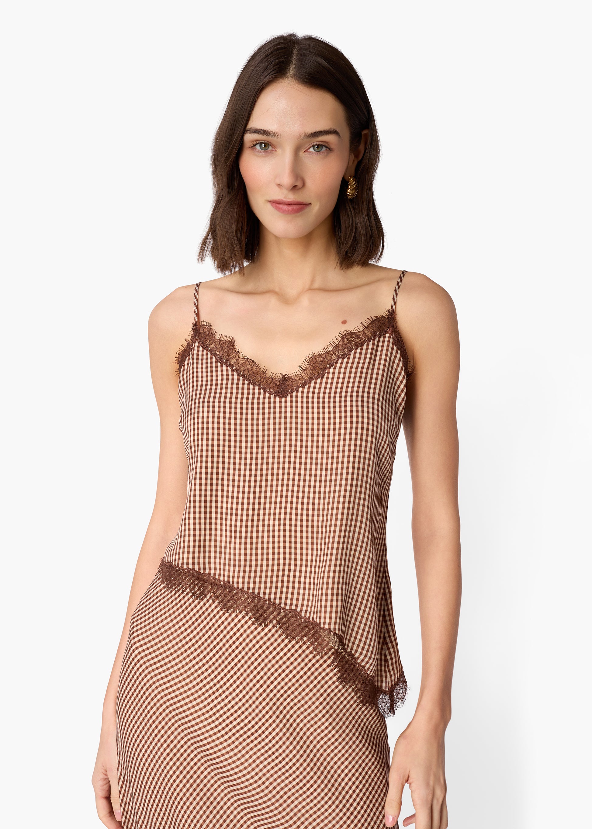 Browm Gingham