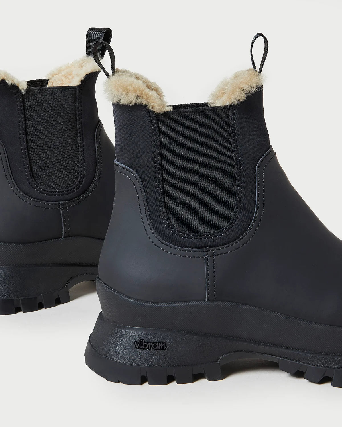 Loeffler Randall | Tara Black Shearling-Lined Boot