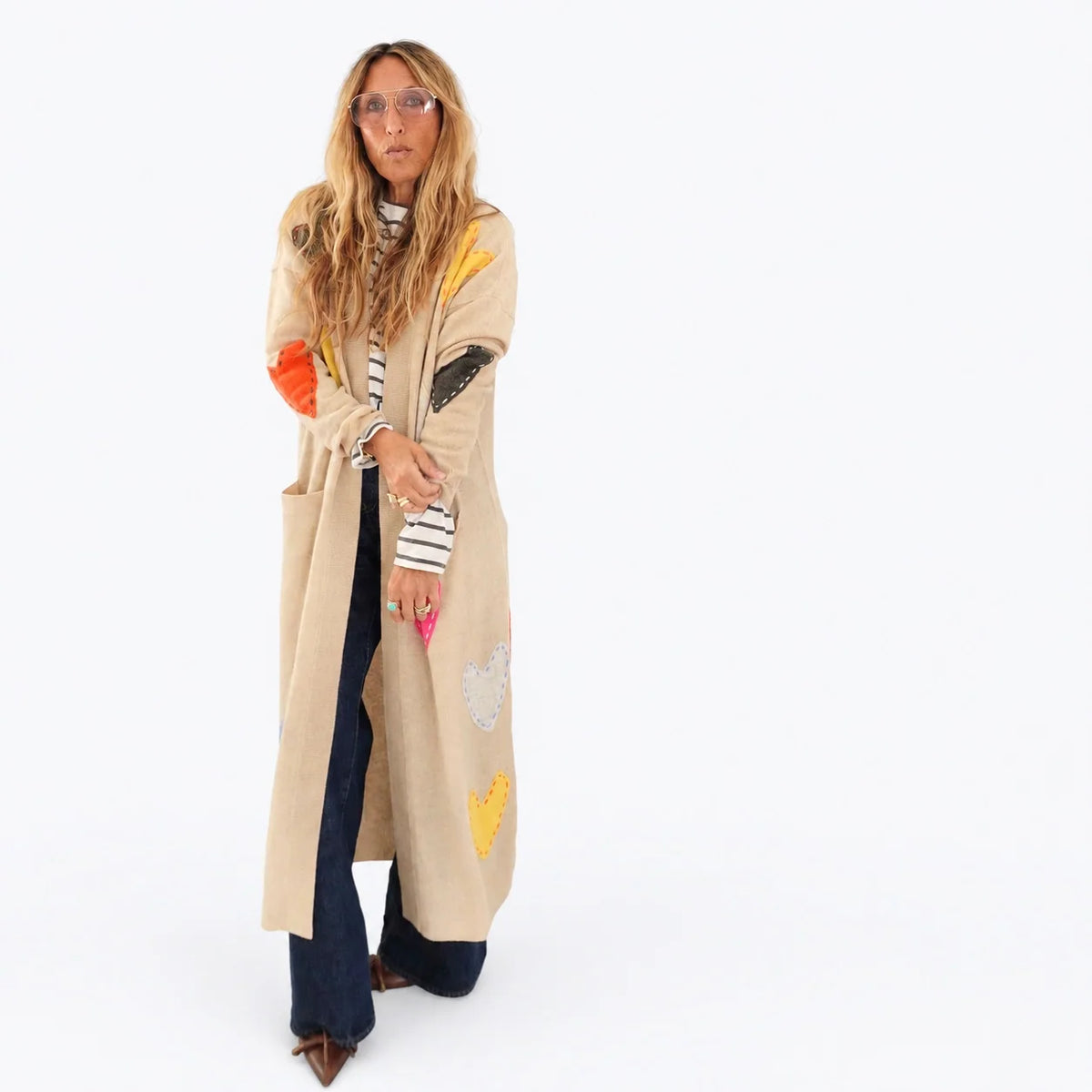 Kerri Rosenthal | Super Duper Zero Waste Duster in Caramel-Multi