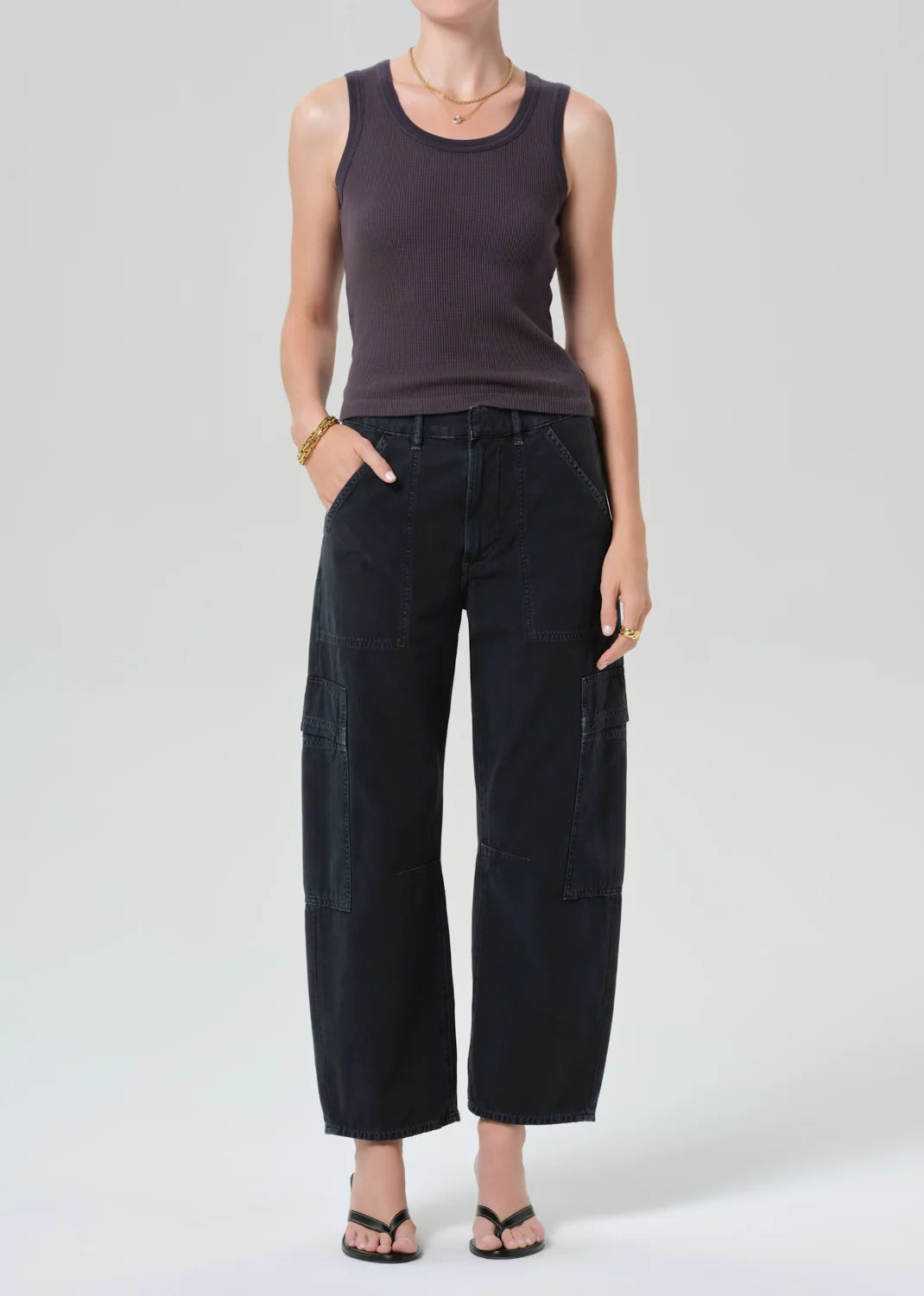 COH | Marcelle Cargo in Washed Black