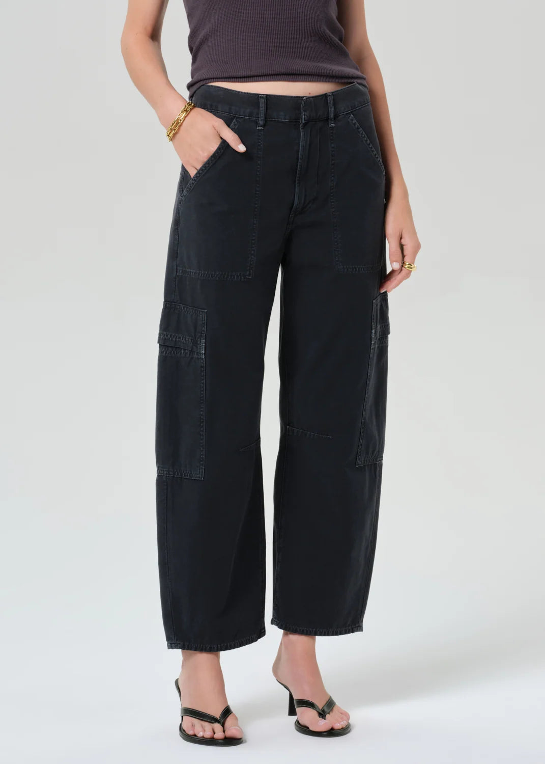 COH | Marcelle Cargo in Washed Black