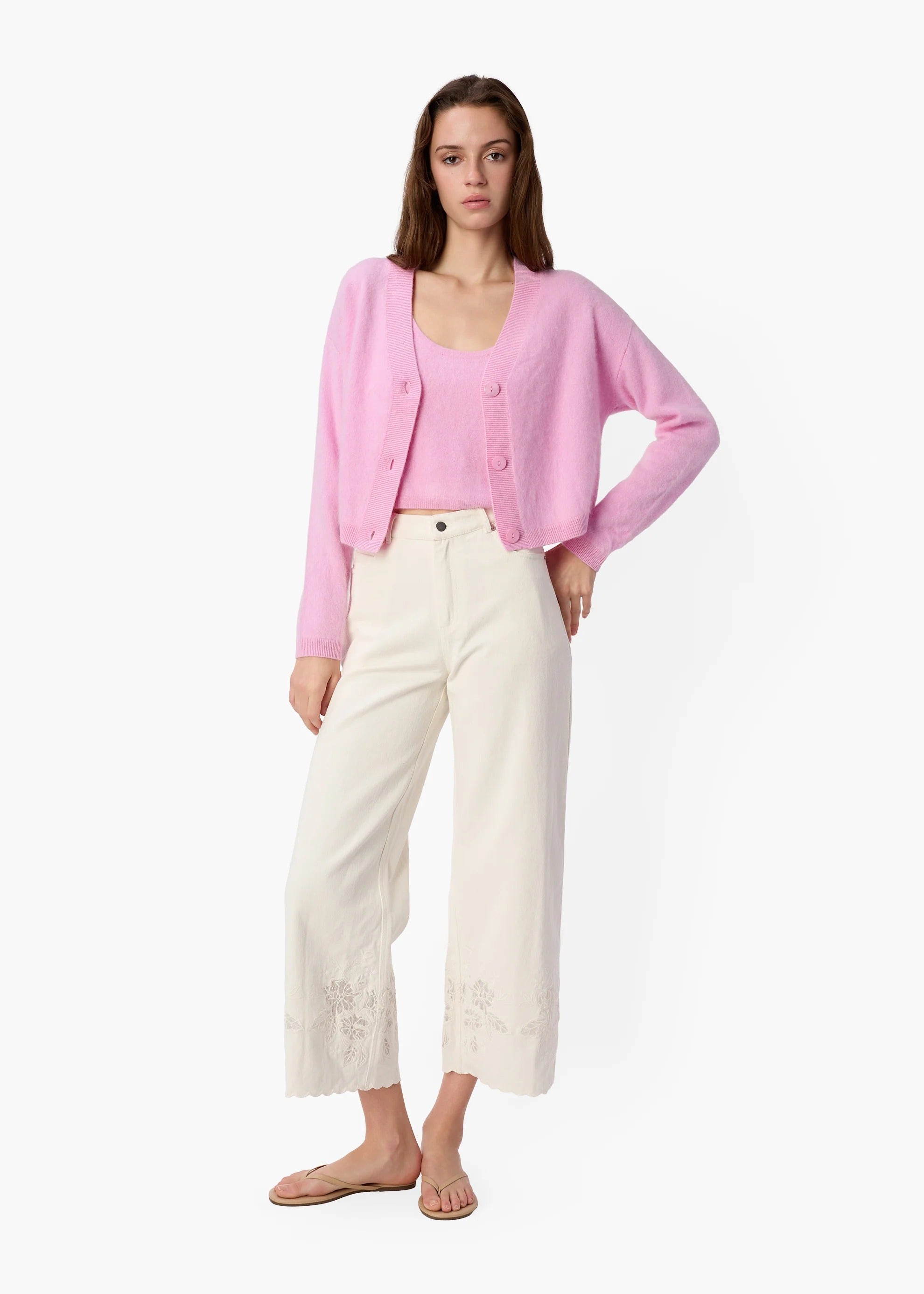 Cami NYC | Ami Cashmere Tank in Aurora