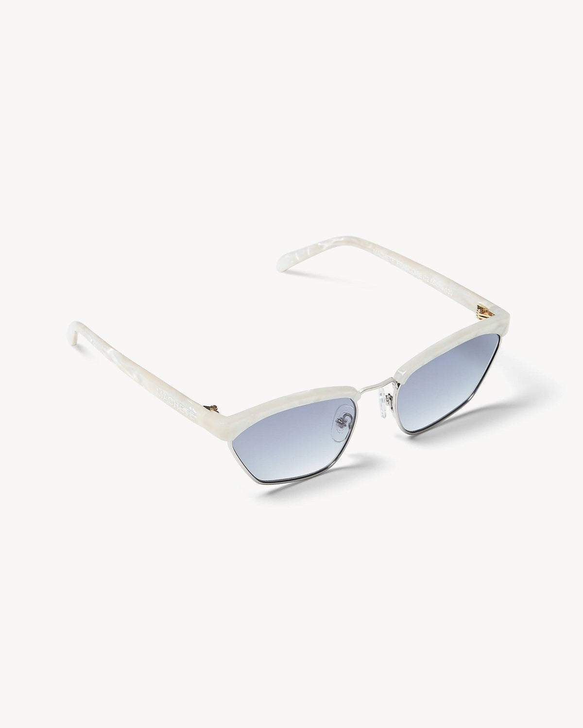 Machete | Francoise Sunglasses in White Shell