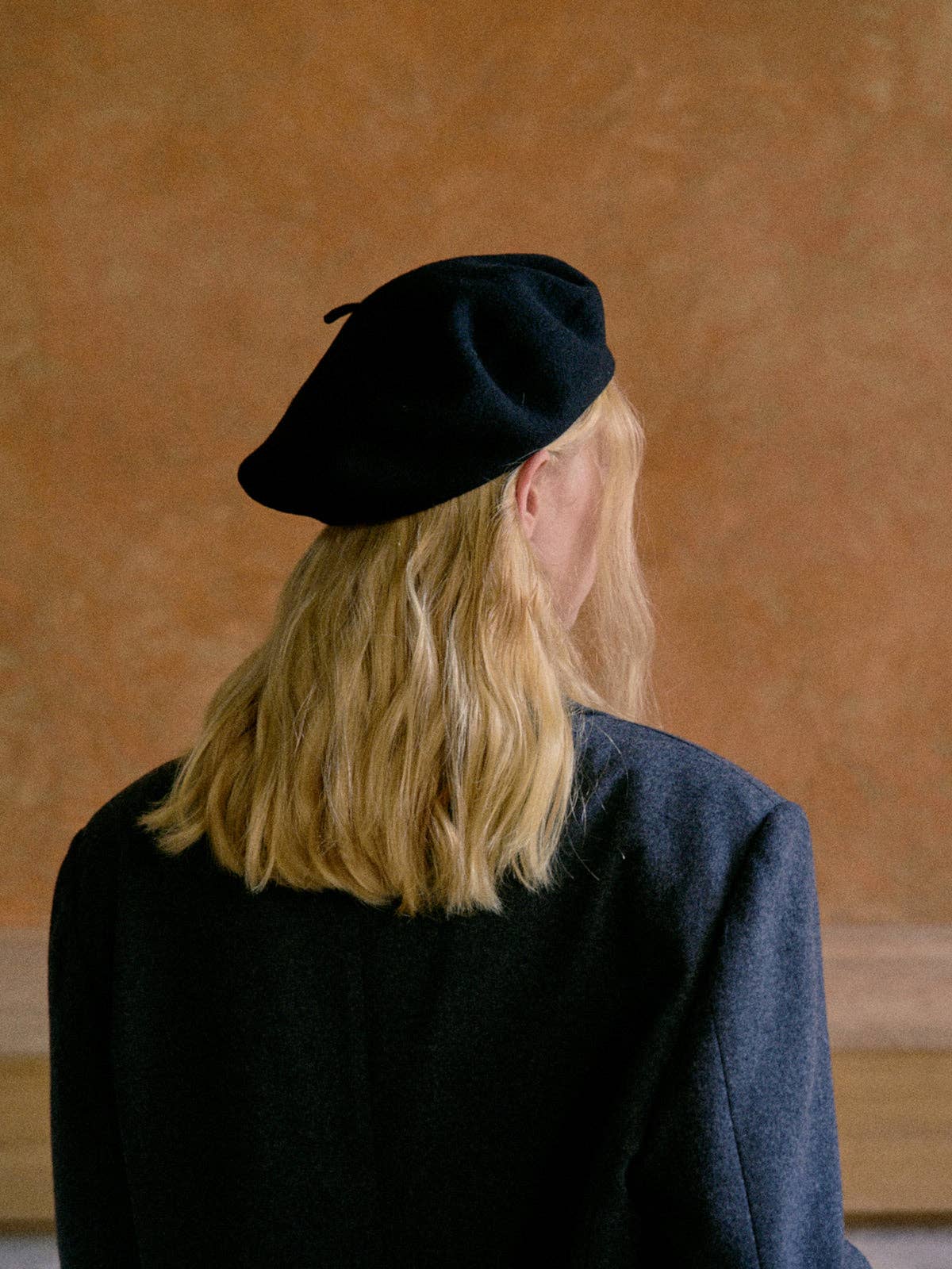 Bon Chic Wool Beret - Black