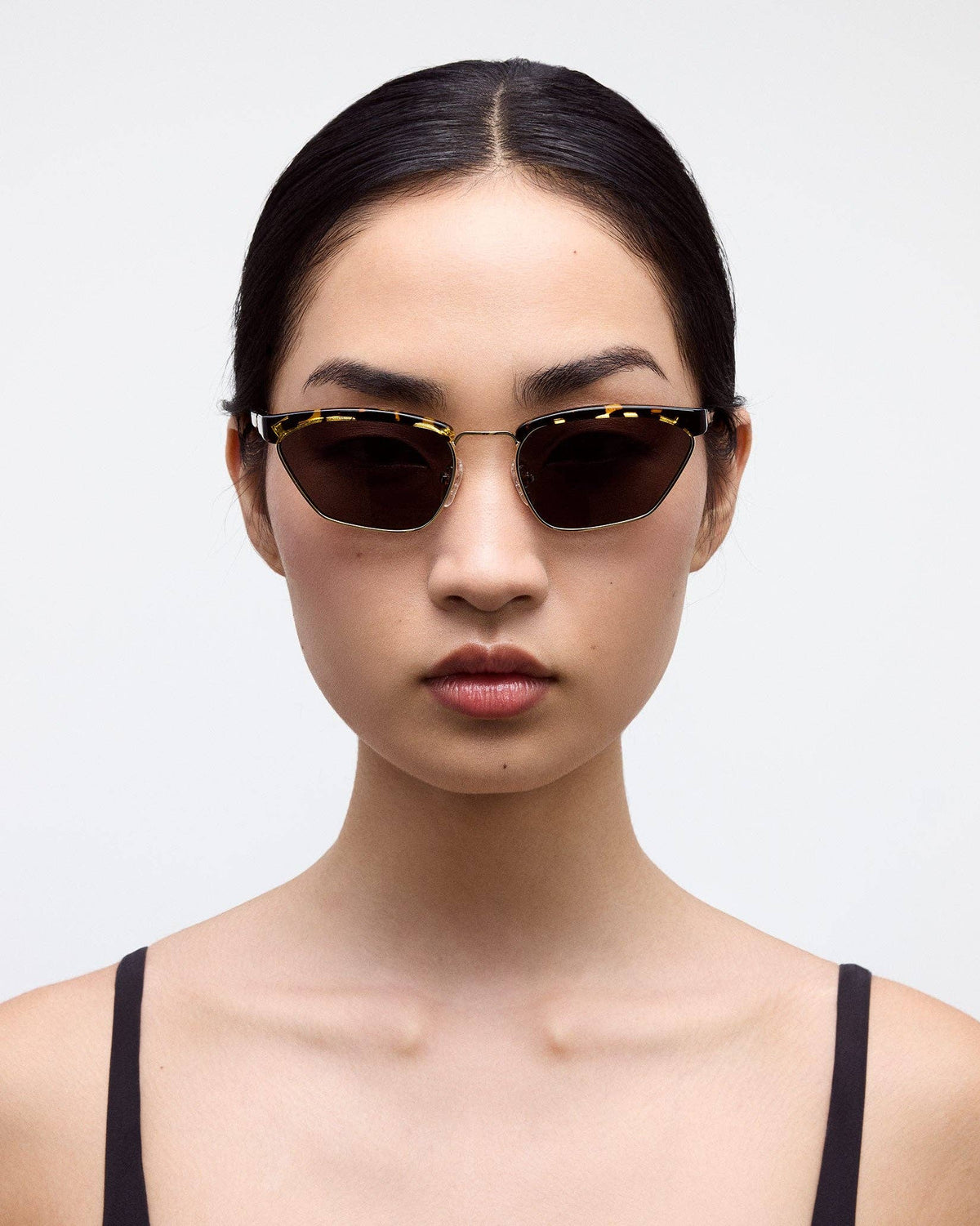 Machete | Francoise Sunglasses in White Shell