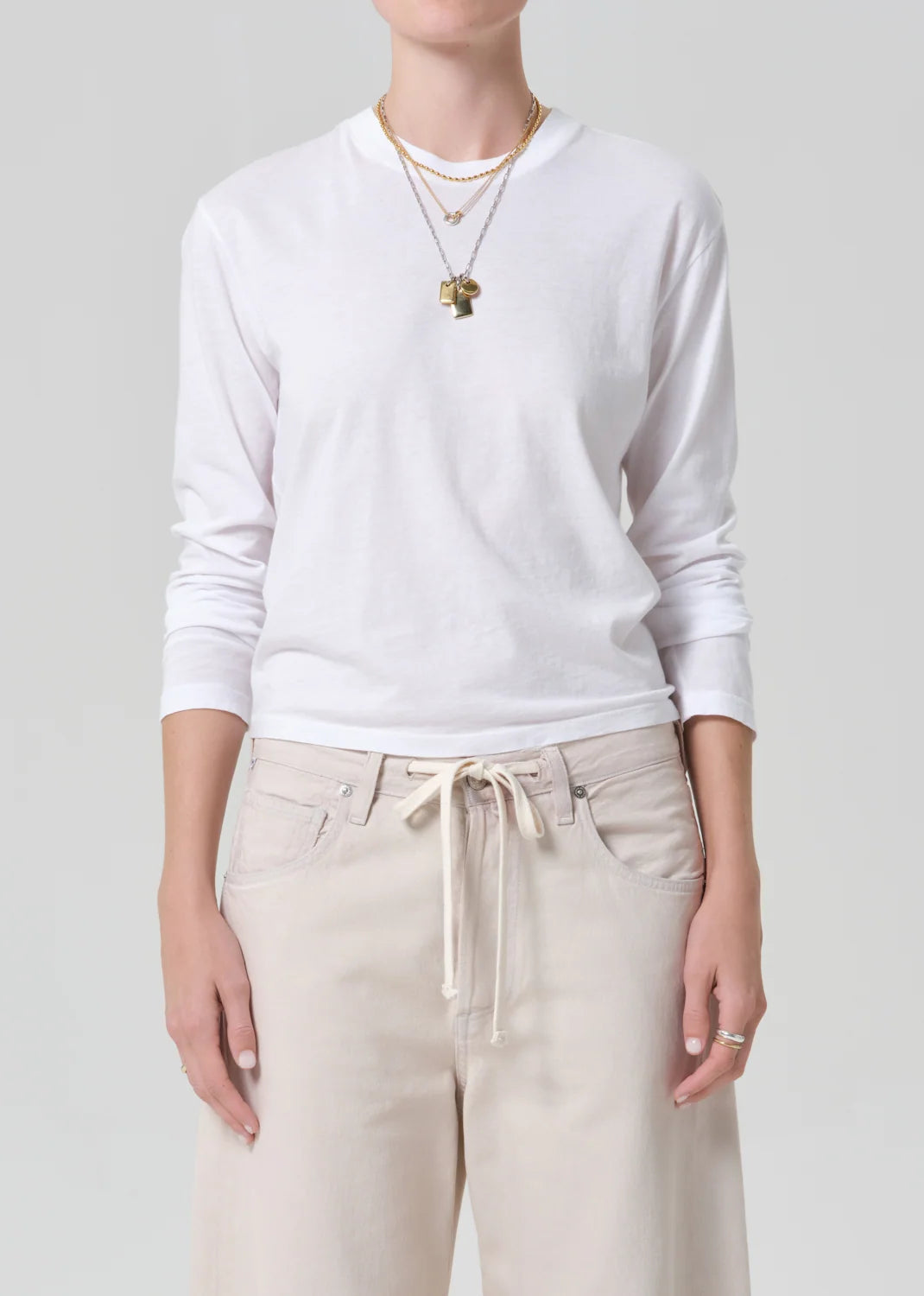 COH | Sabine Long Sleeve in White