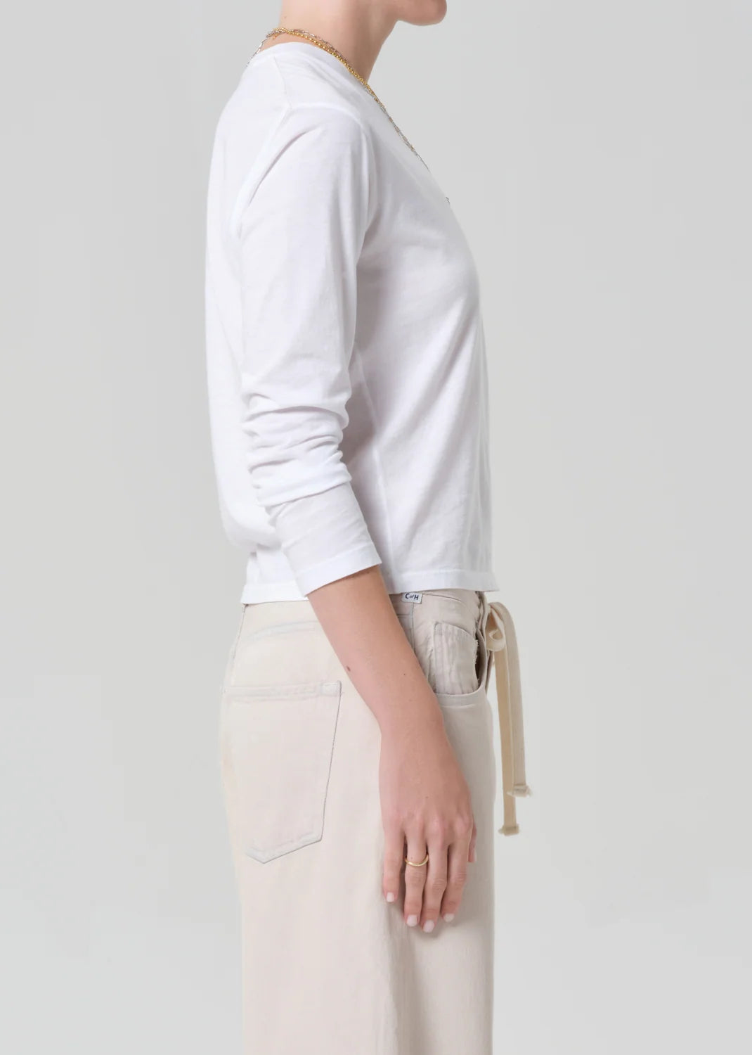 COH | Sabine Long Sleeve in White