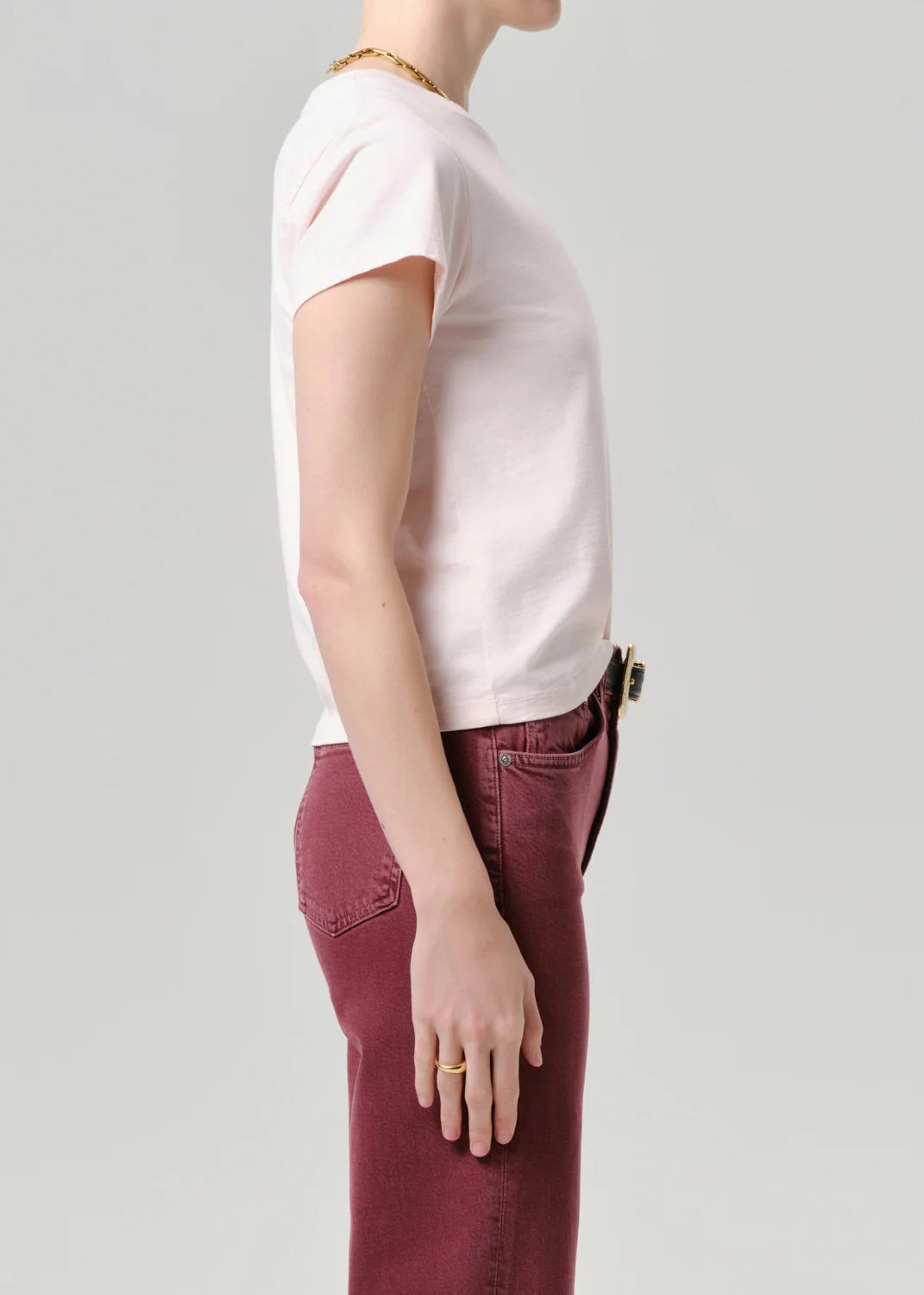 COH | Kai Baby Tee In Pink Peppercorn