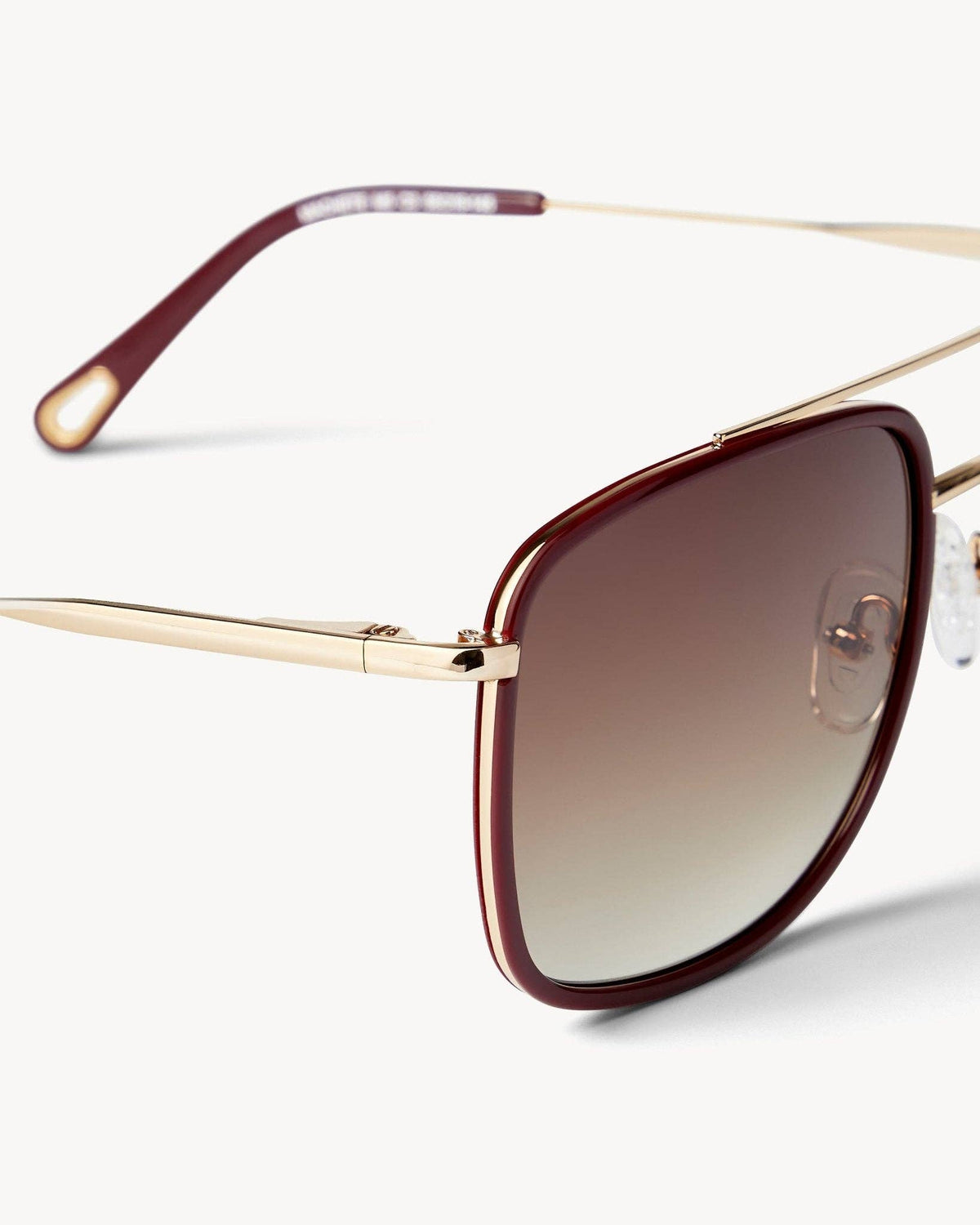Machete | Amelia Sunglasses in Oxblood