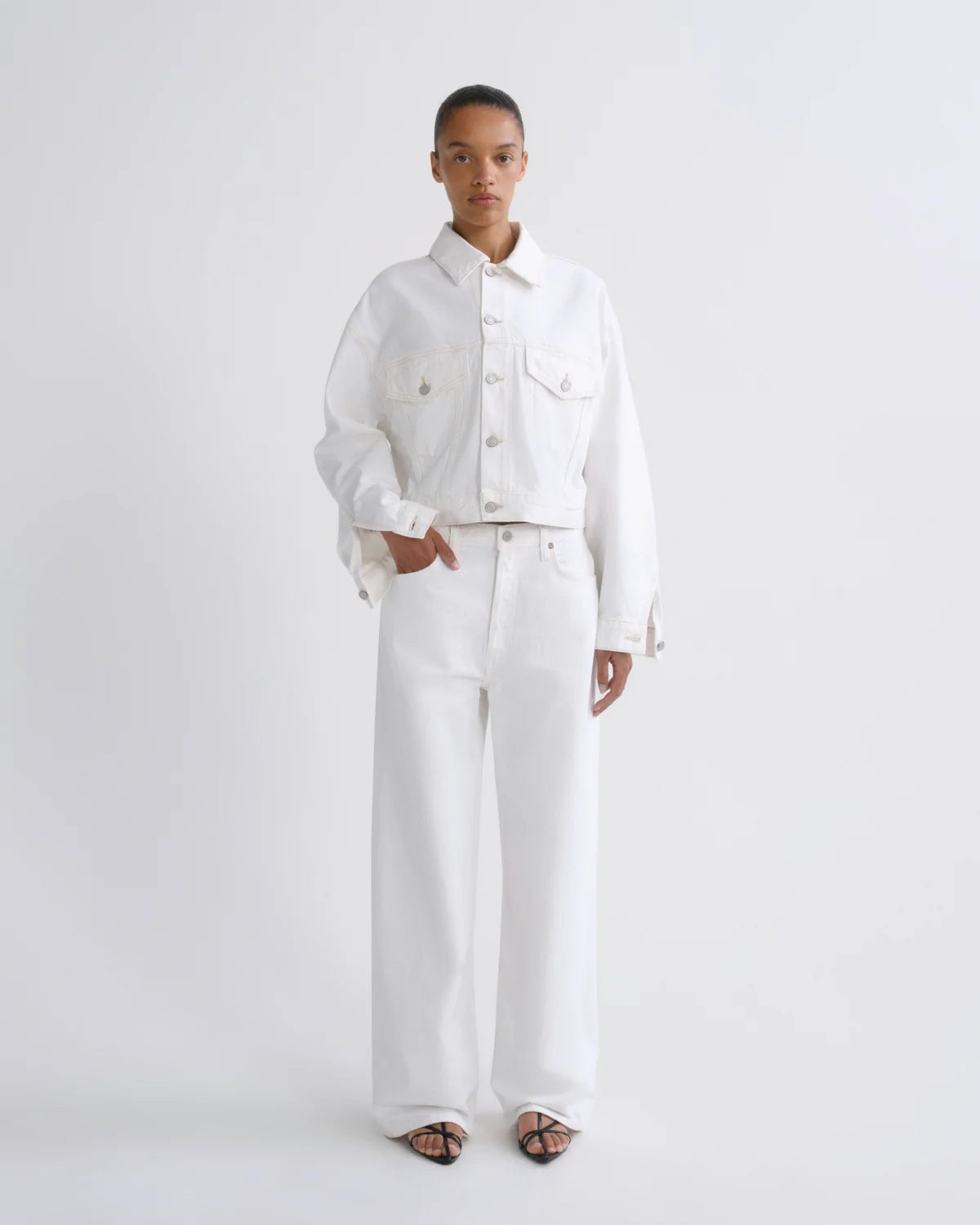 AGOLDE | Palmer Jacket in Milkshake