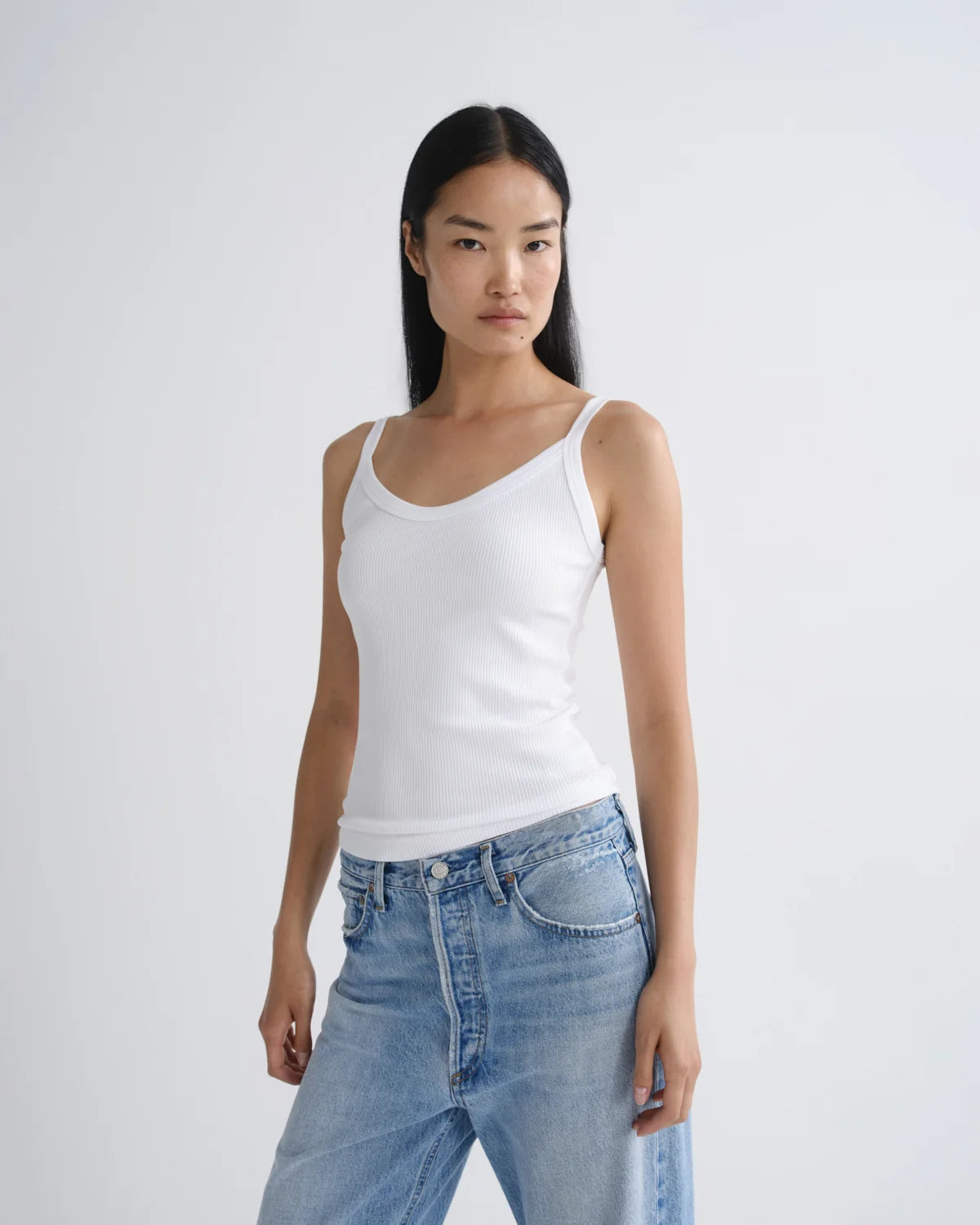 AGOLDE | Jordan Tank in White