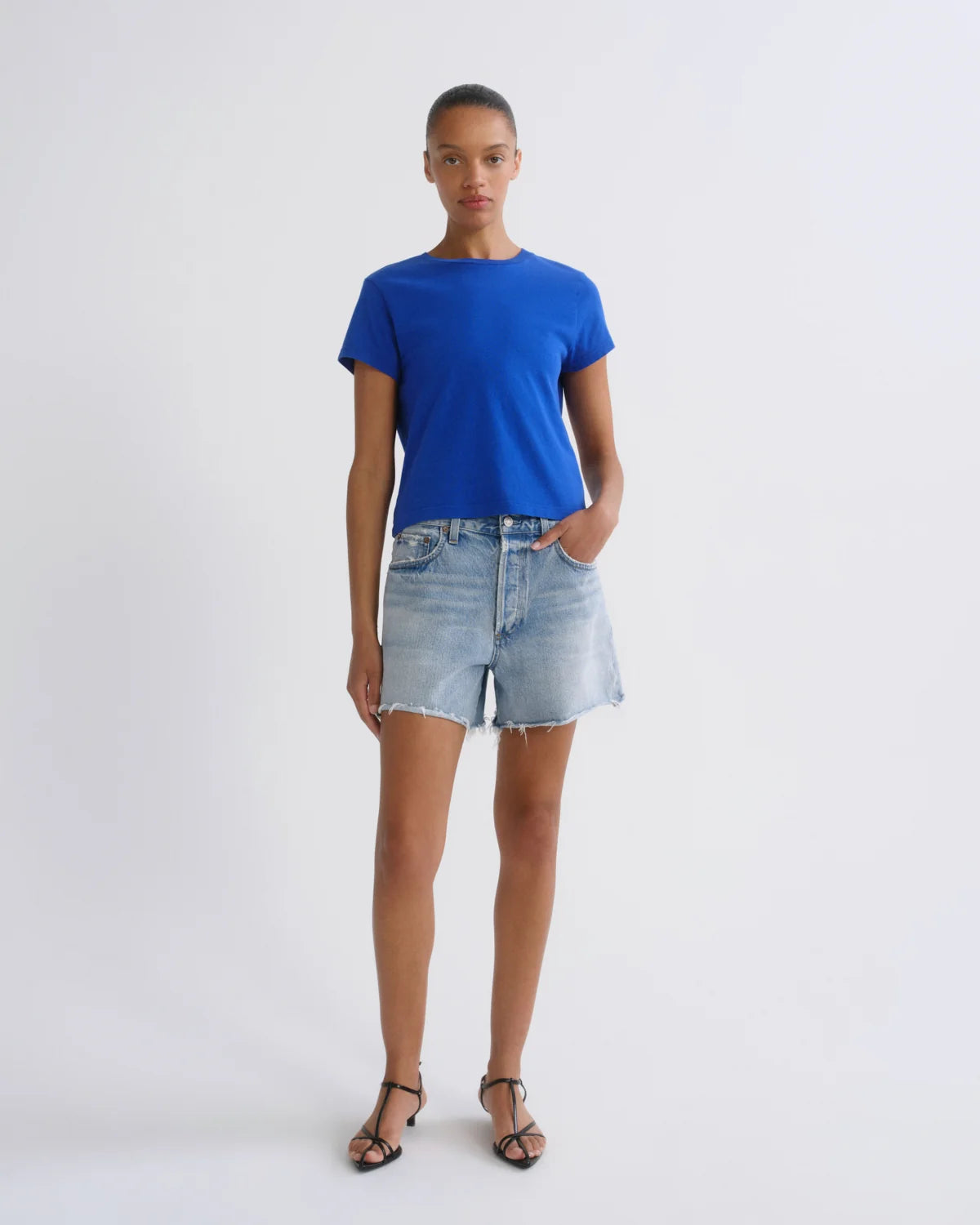 AGOLDE | NYE Low Slung Vintage Short in Post