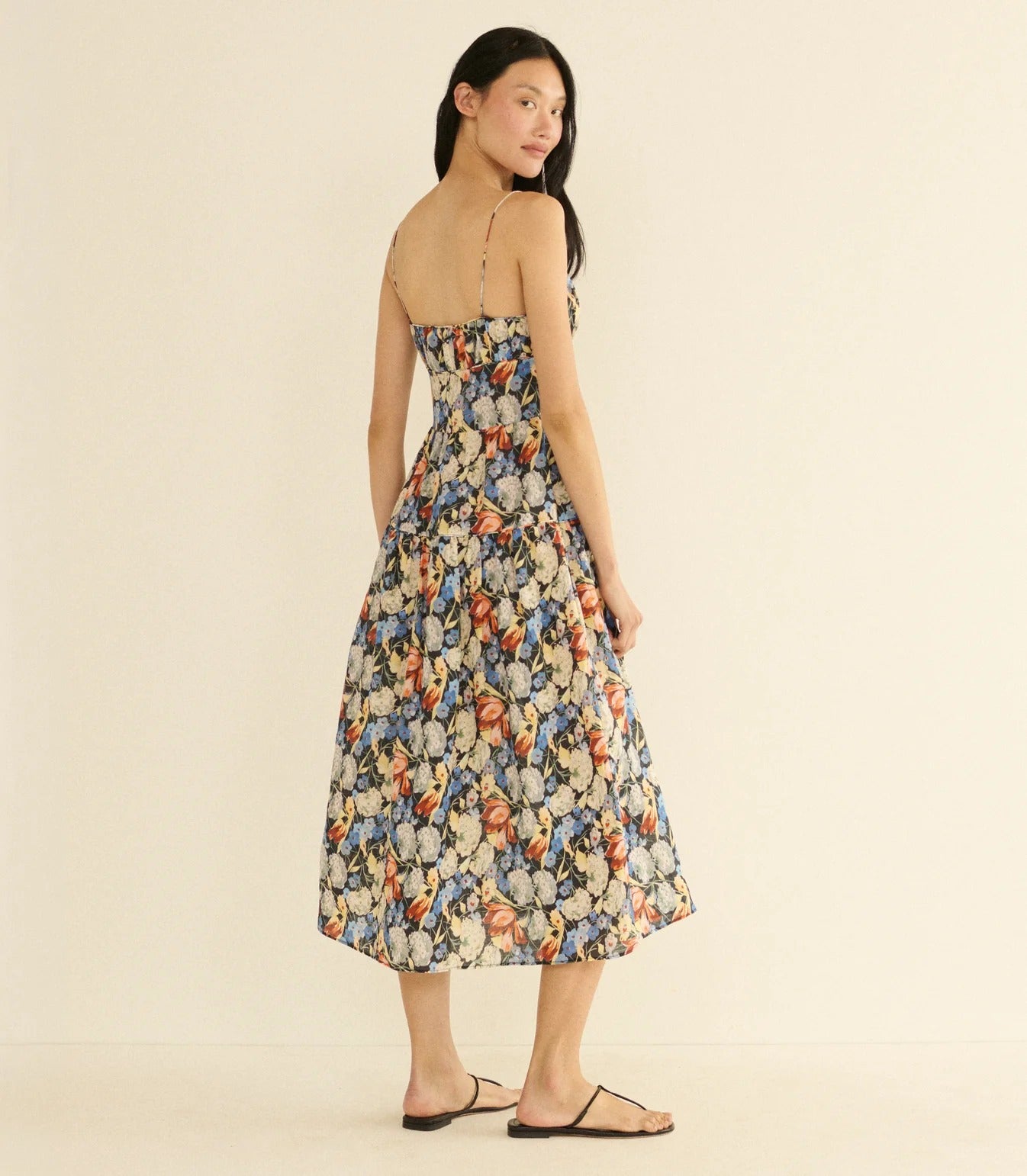 DÔEN | Benoit Dress in Petit Jardin De Villandry
