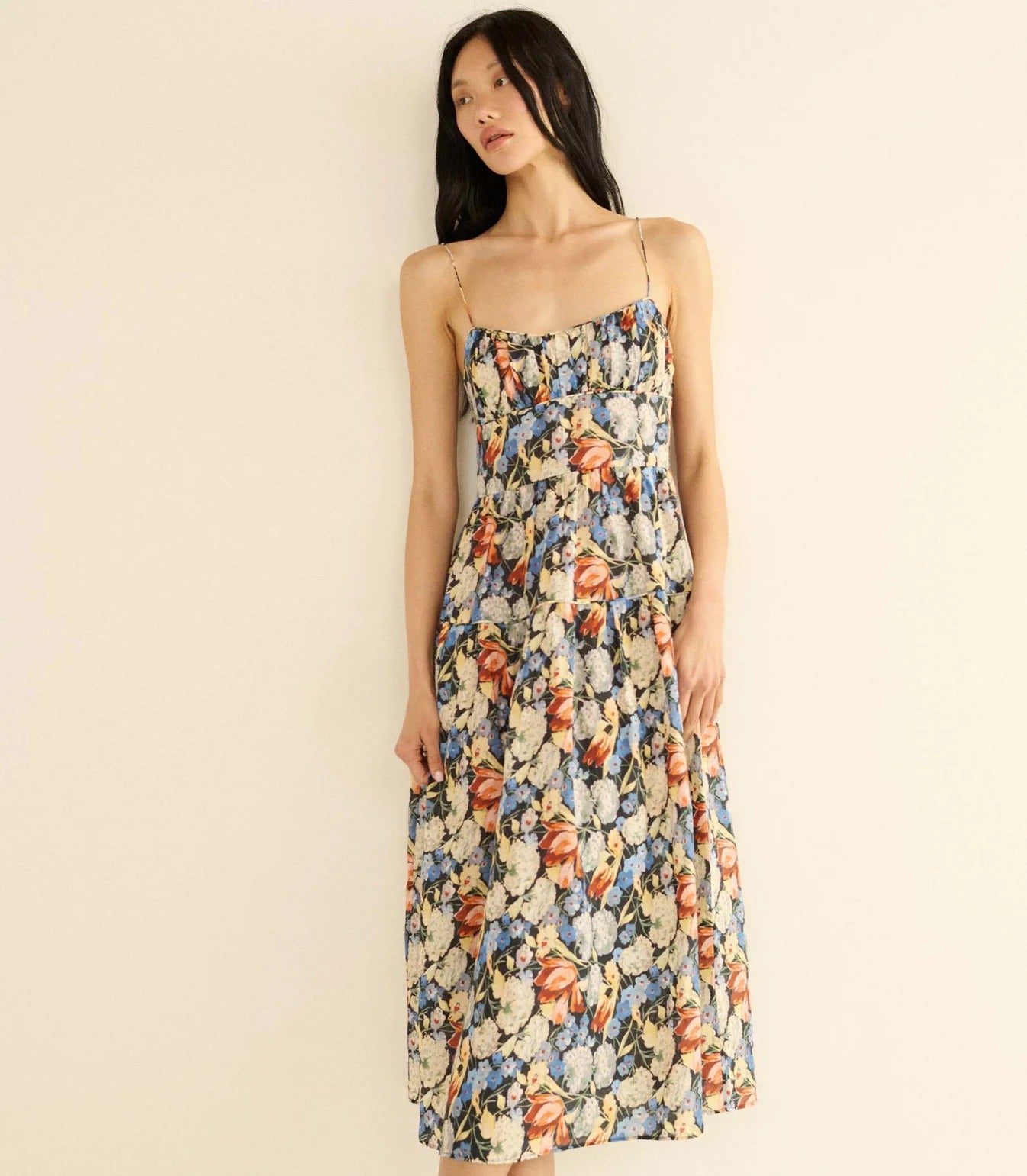 DÔEN | Benoit Dress in Petit Jardin De Villandry