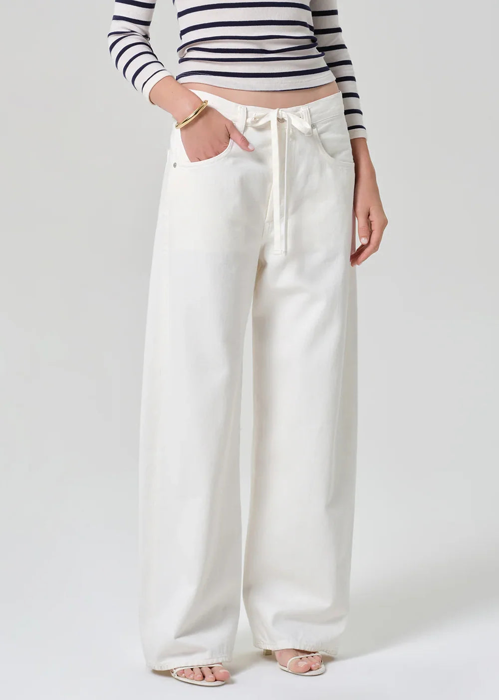 COH | Brynn Drawstring Trouser Wide in Pashima
