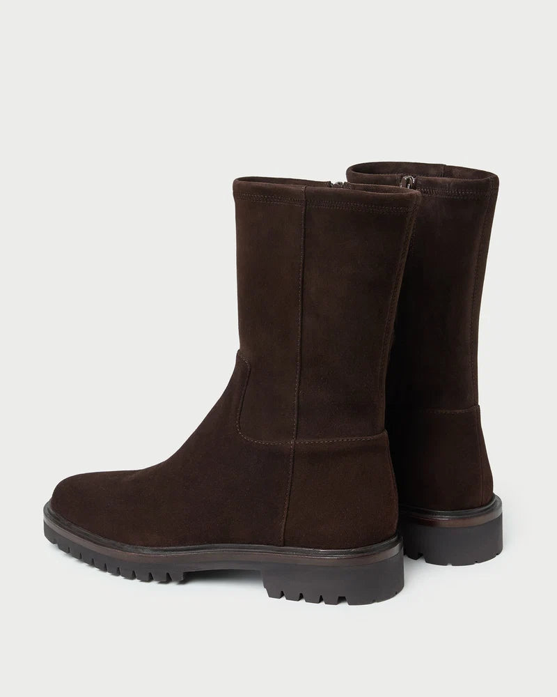Loeffler Randall | Danny Brown Suede Lug Boot