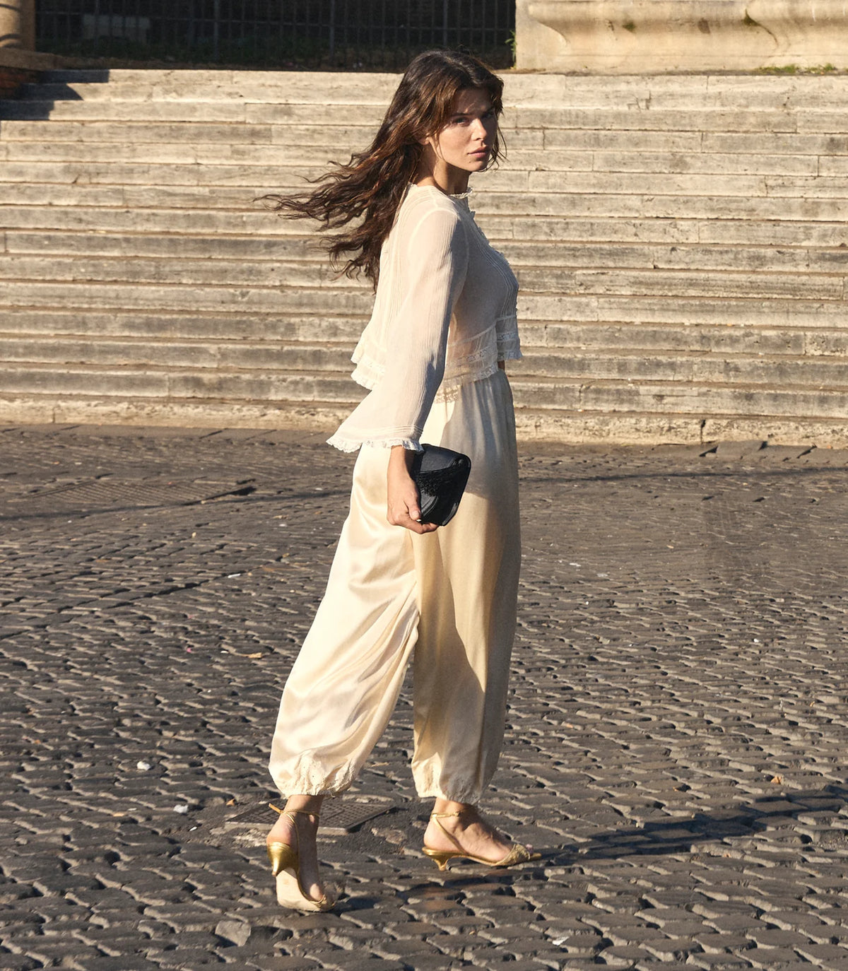 DÔEN | Elodine Top in Sea Salt