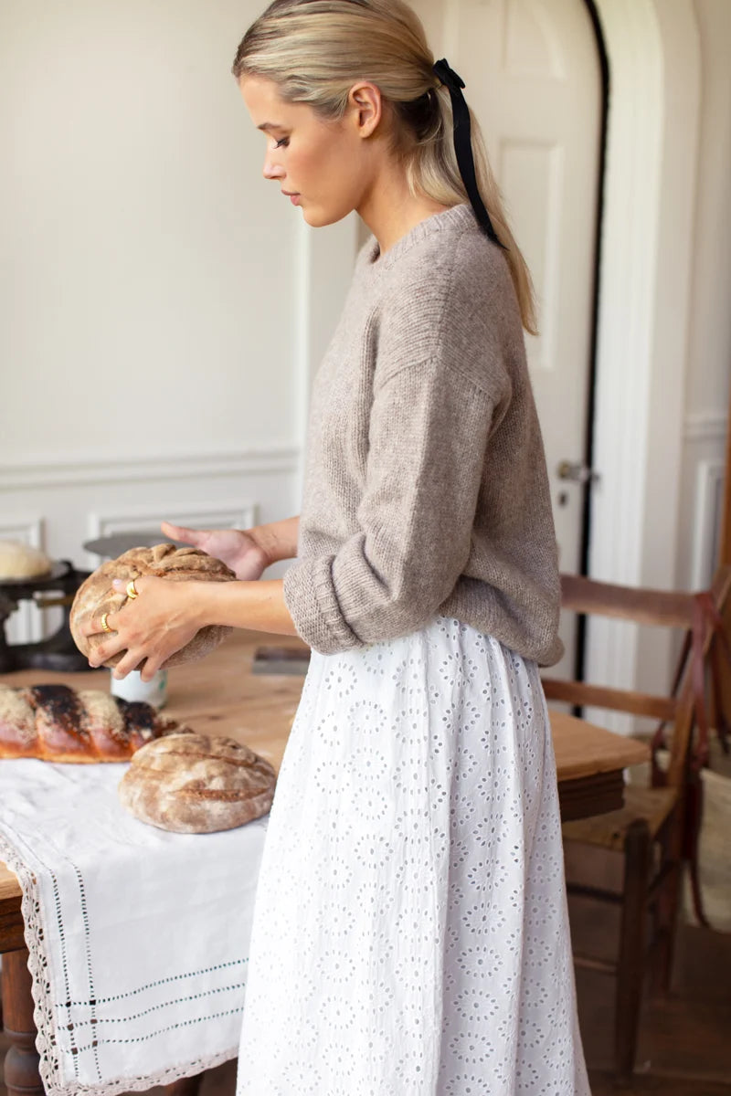 Emerson Fry | Cozy Sweater in Fog Grey Melange
