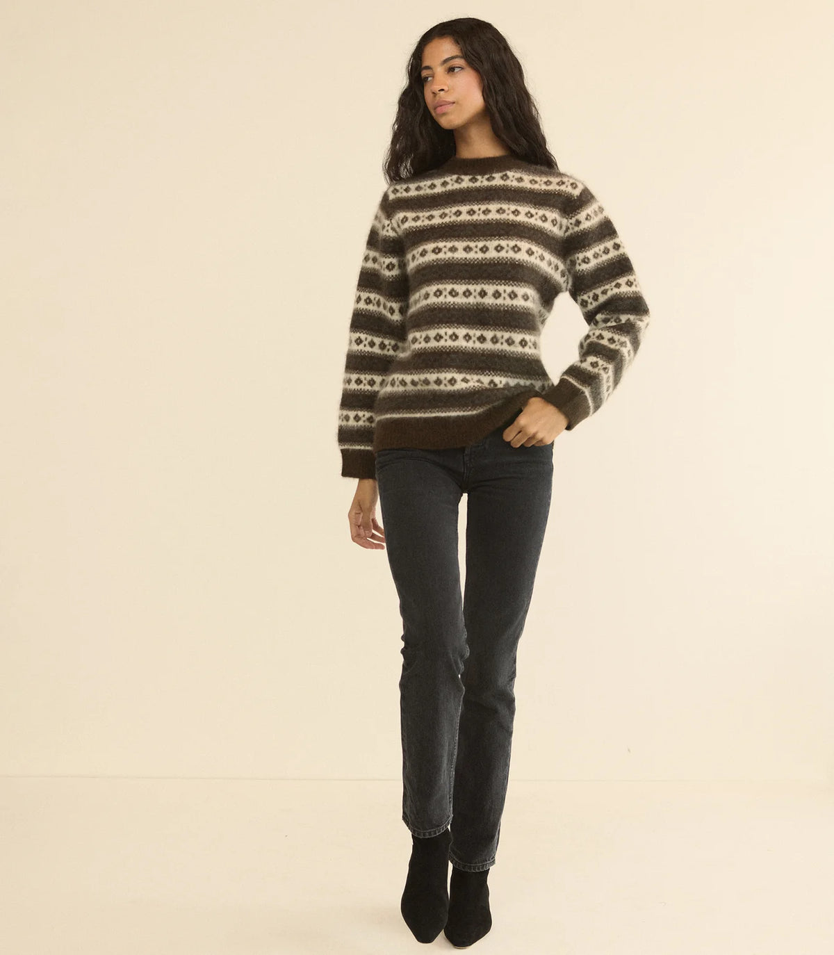 DÔEN | Myles Sweater in Sandham Jacquard