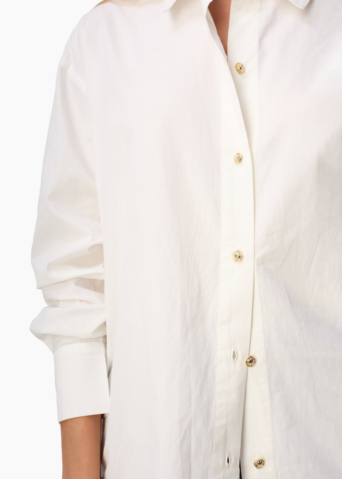 Cami NYC | Sumayya Cotton Poplin Top in White