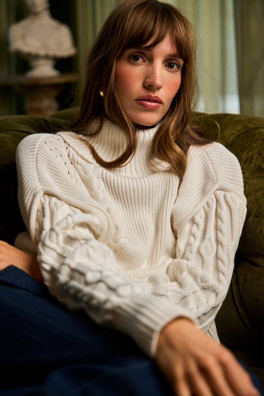 Cleobella | Serah Sweater in Ivory