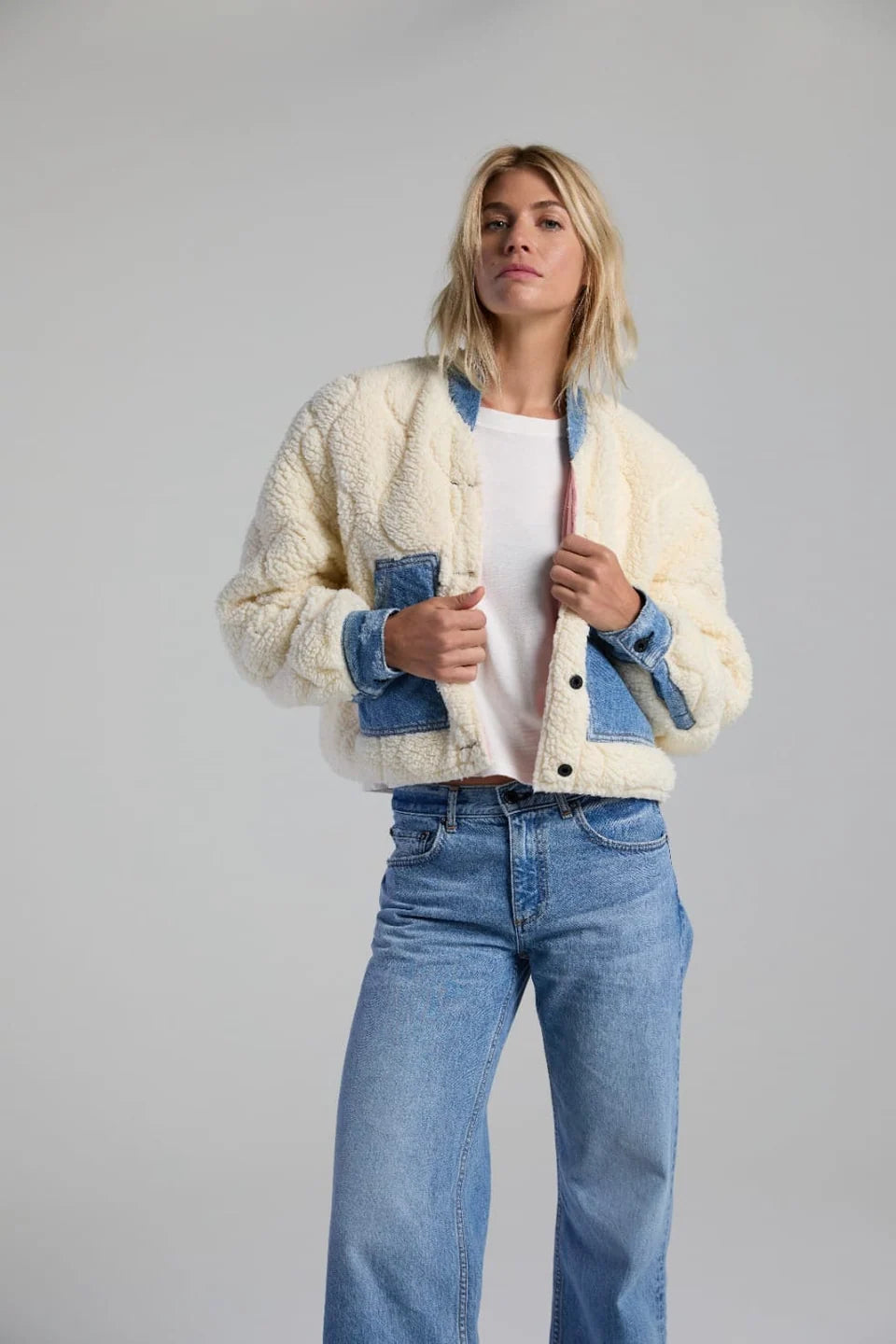 ASKK NY | Teddy Jacket in Natural