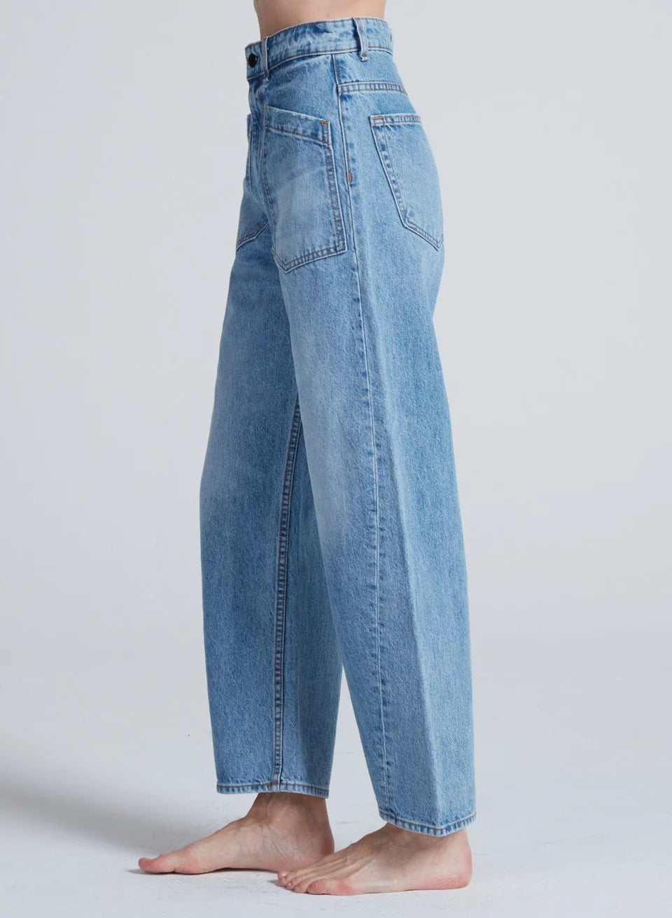 ASKK NY | Twisted Barrel Jean in Blondie
