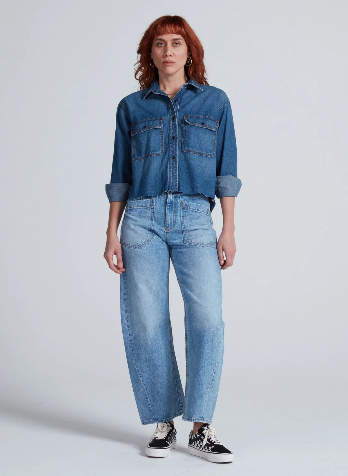 ASKK NY | Twisted Barrel Jean in Blondie