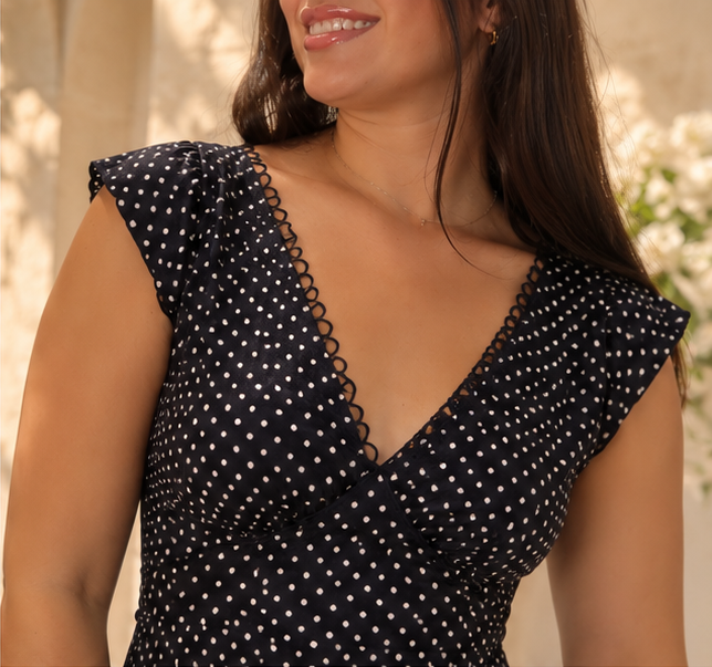 DÔEN | Tahlia Dress in Hepburn Dot